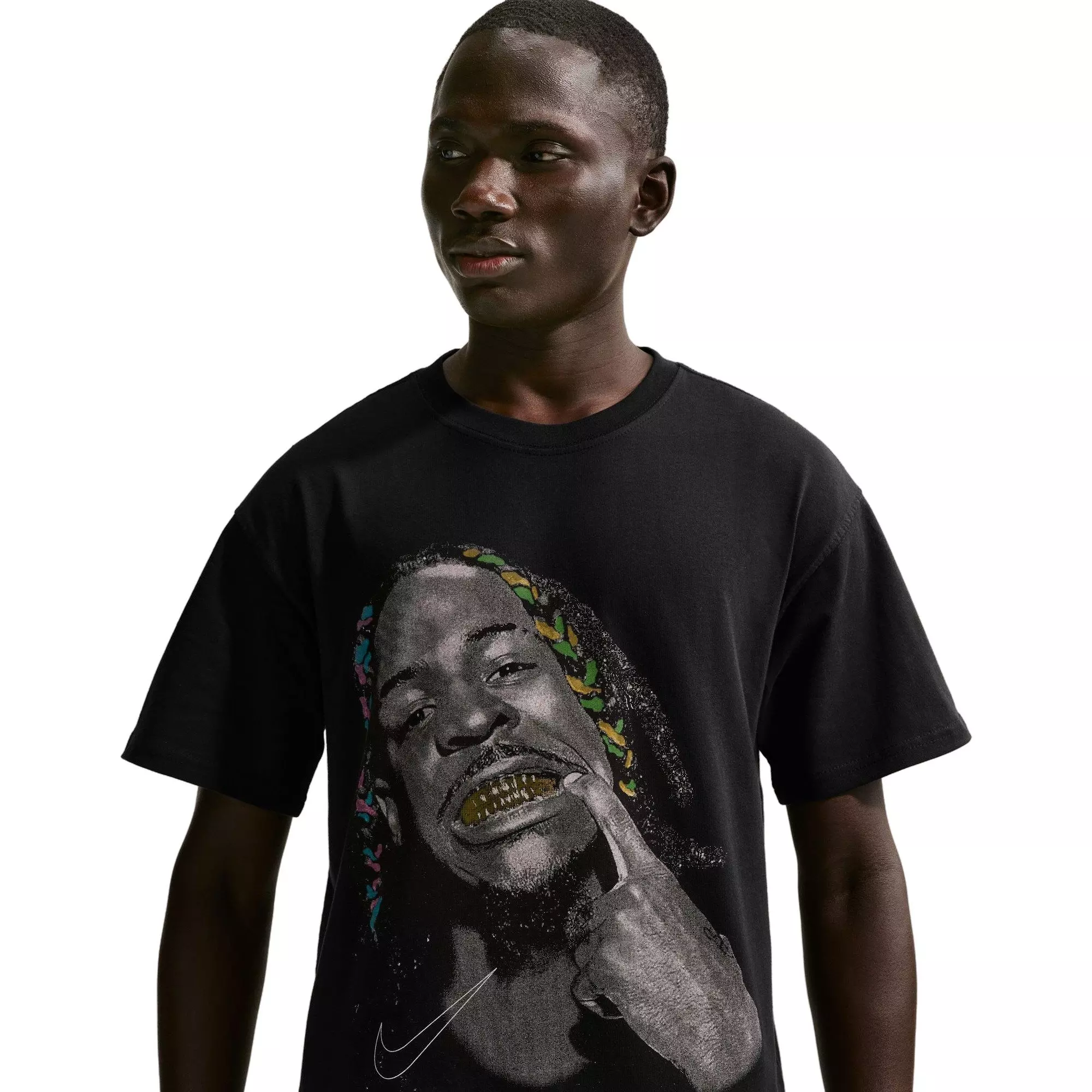 Nike Men's Ja Basketball Tee - Black - BLACK