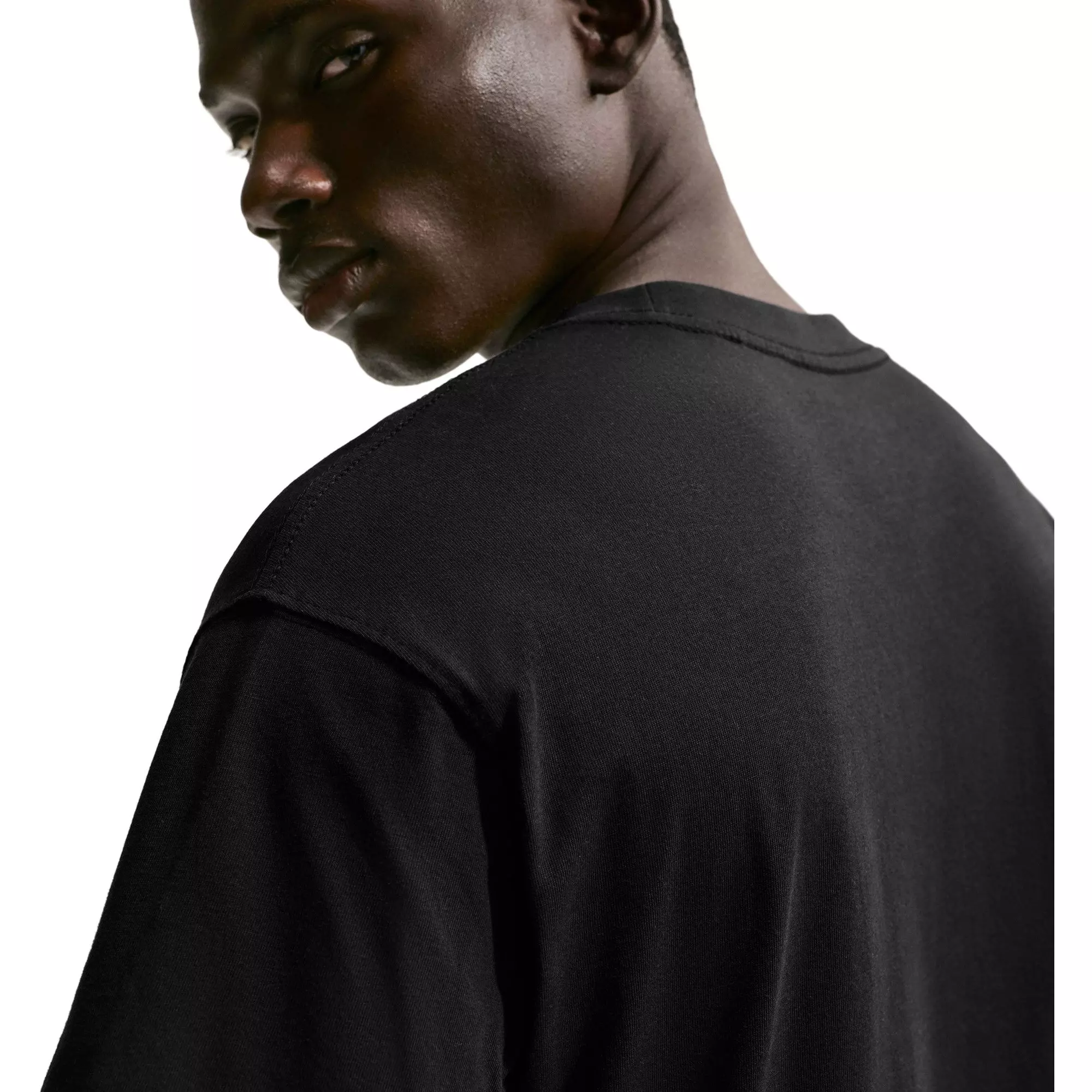 Nike Men's Ja Basketball Tee - Black - BLACK