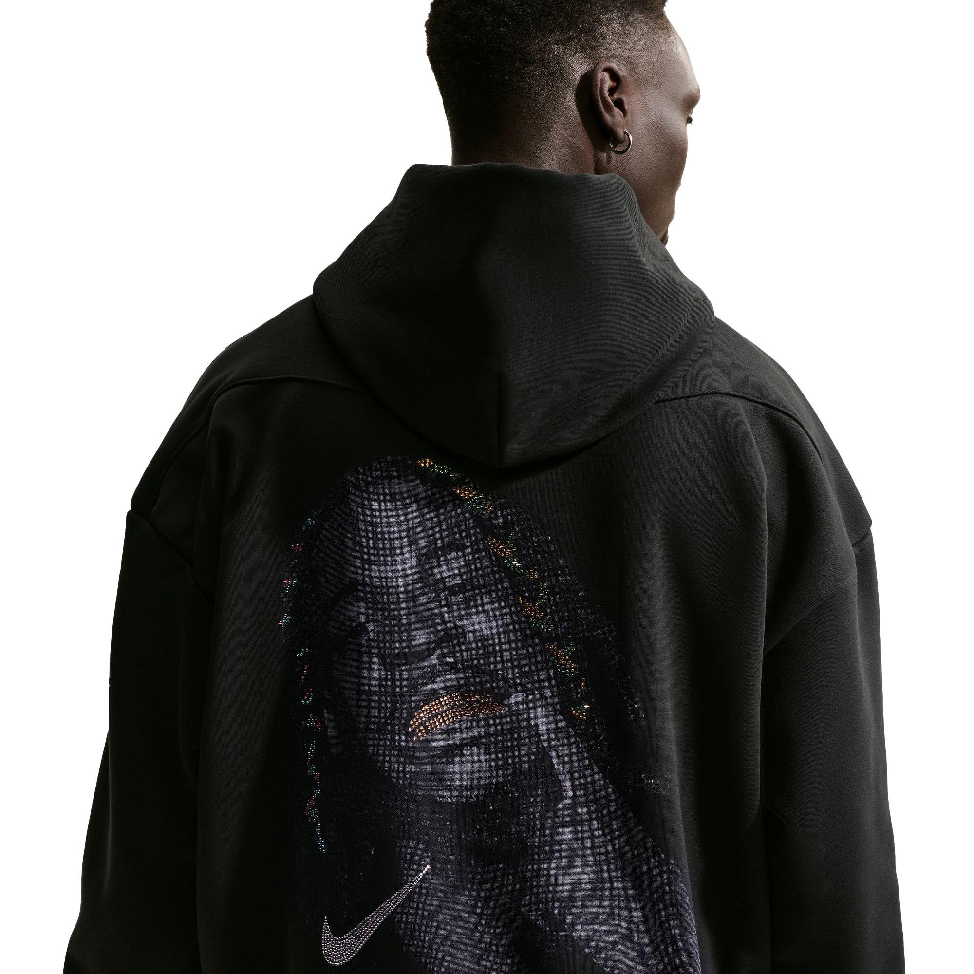 Nike Ja Therma-FIT Pullover Men's Basketball Hoodie - BLACK Thumbnail View 2