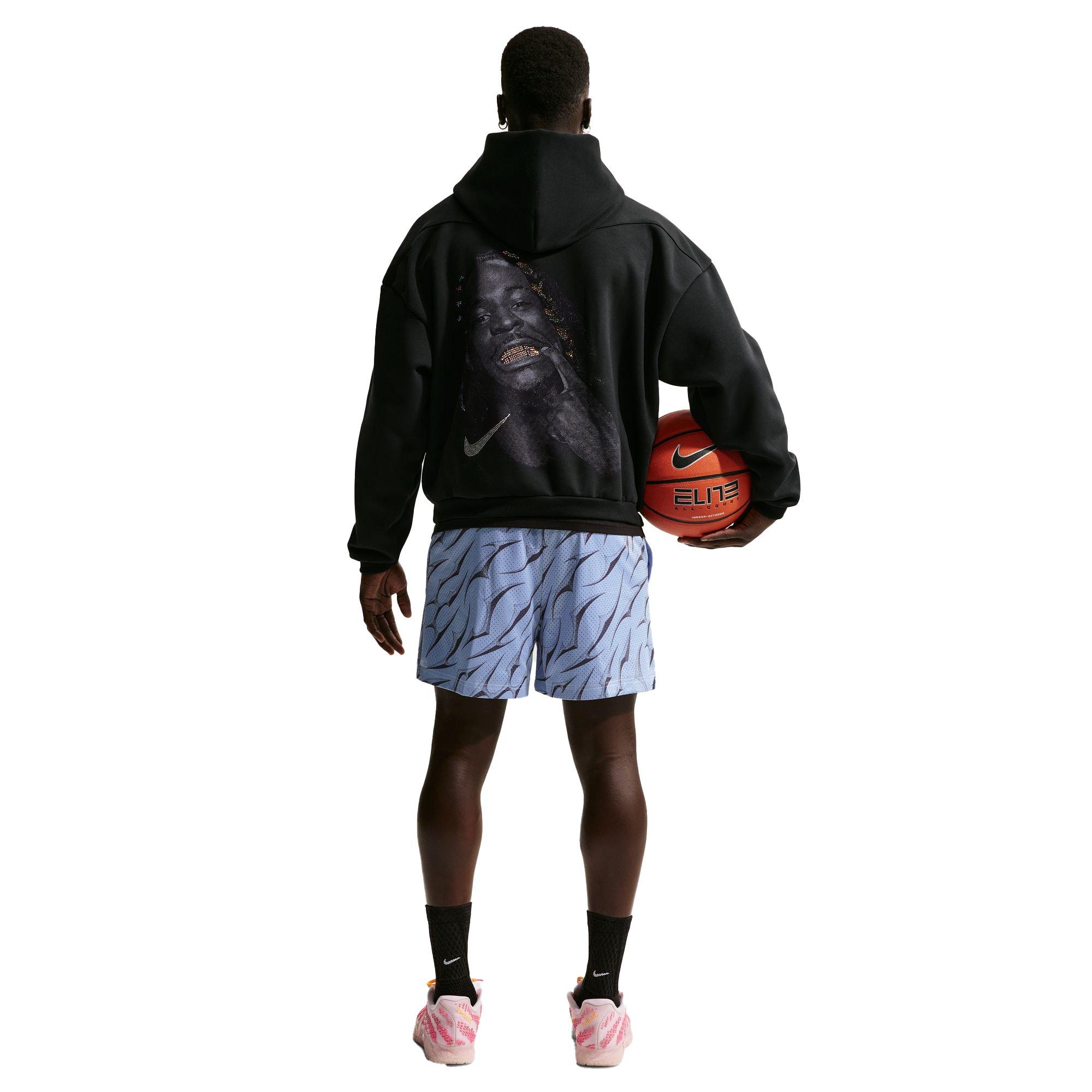 Nike Ja Therma-FIT Pullover Men's Basketball Hoodie - BLACK Thumbnail View 6