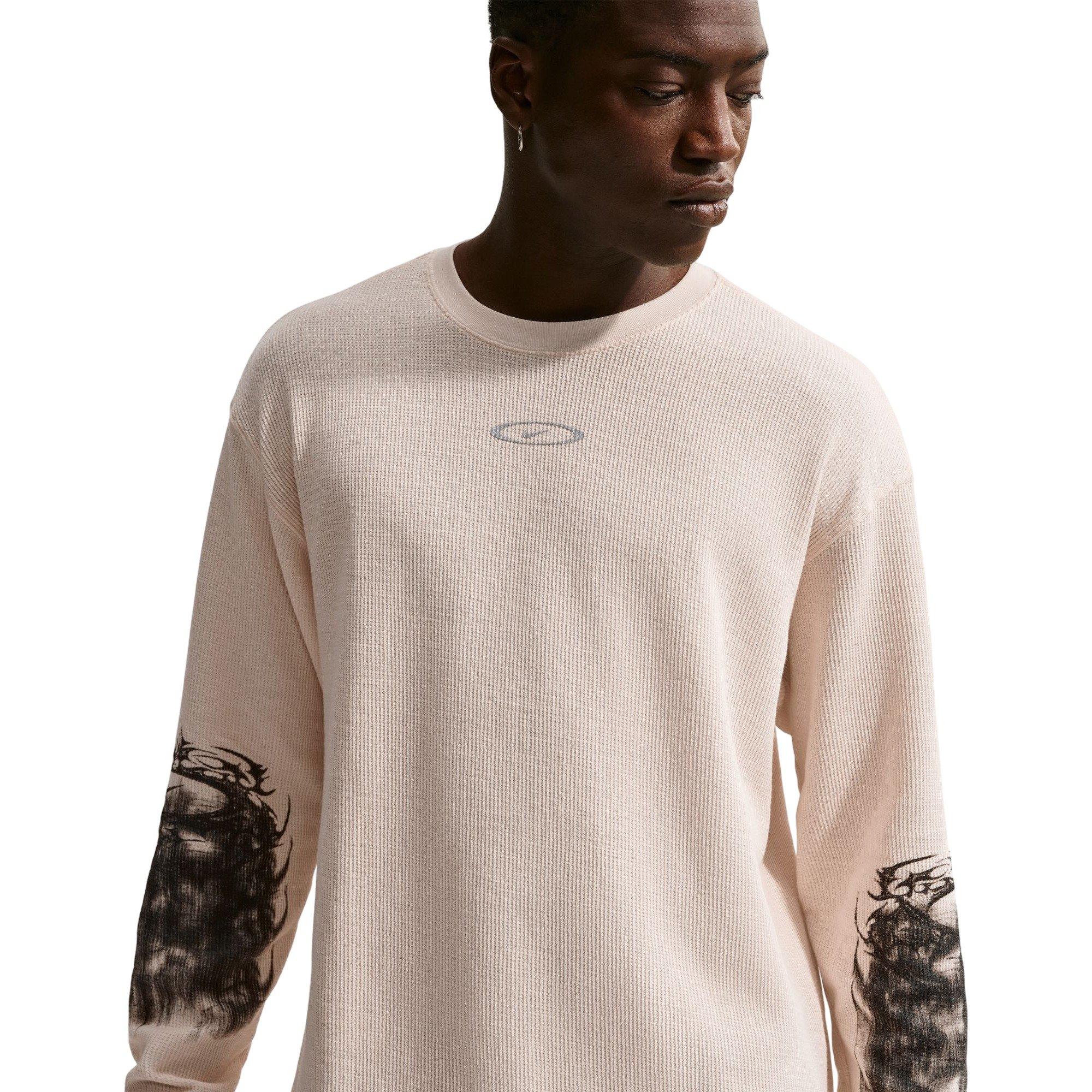 Nike Men's Sportswear Thermal Top - CREAM Thumbnail View 3
