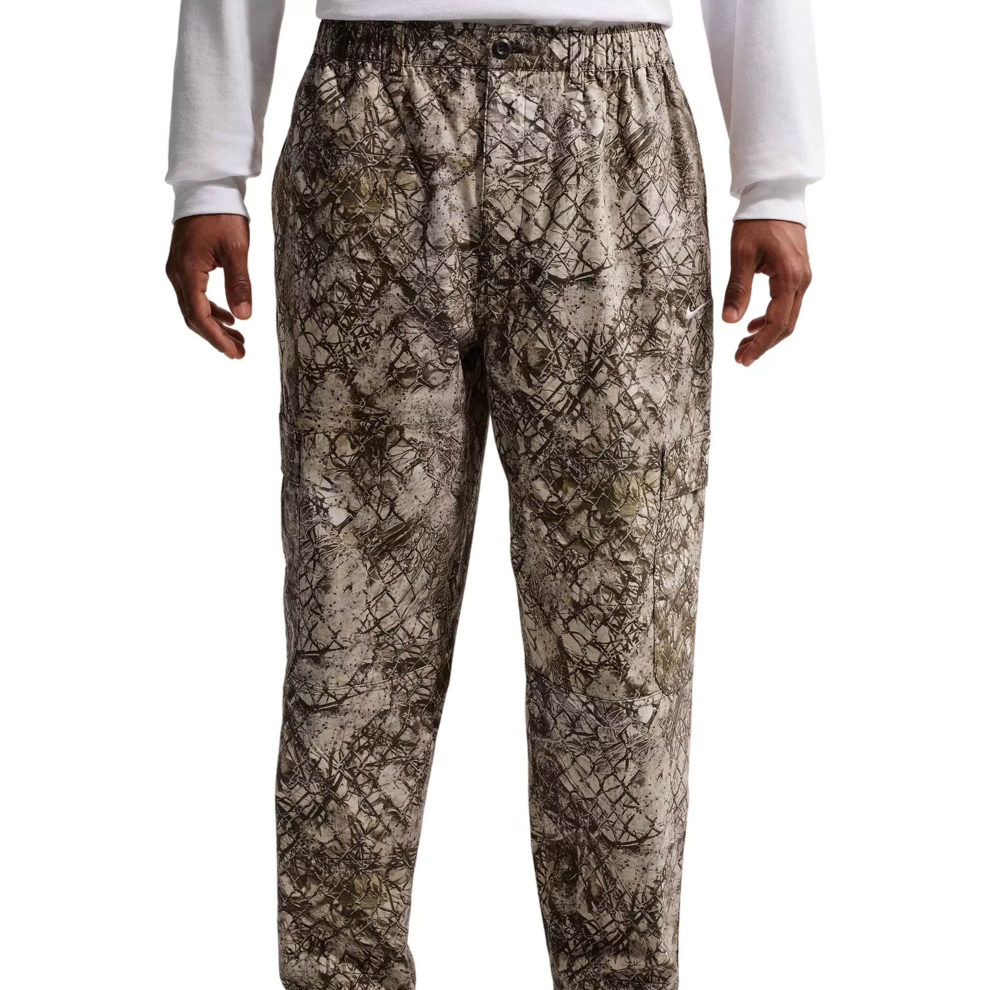 Nike Men's Club Woven Cargo Pants - CAMOUFLAGE