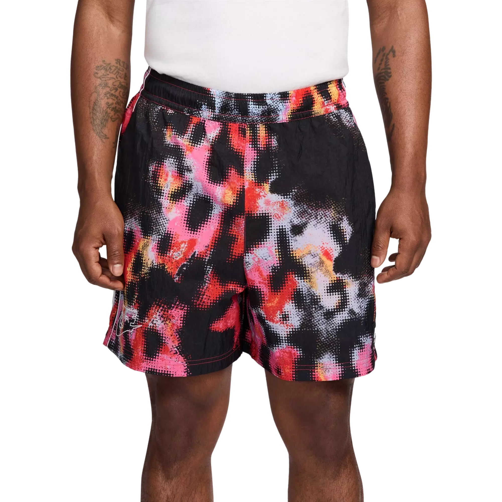 Nike Men's Air Woven Shorts - RED/BLACK