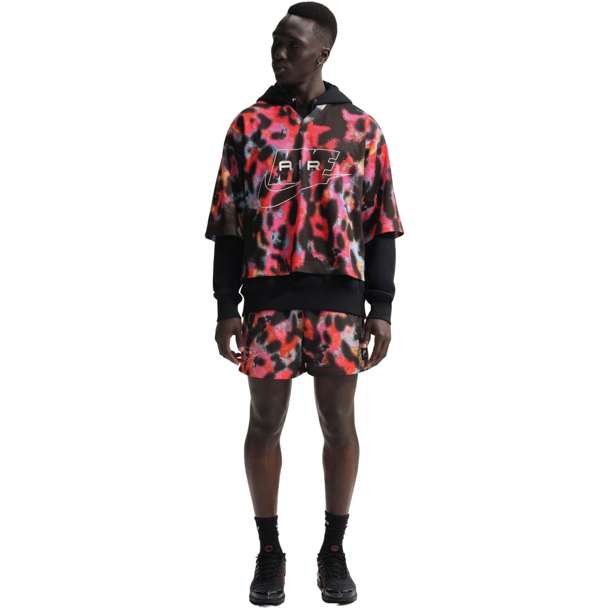 Nike Men's Air Woven Jersey Oversized Mesh Tee | Hibbett