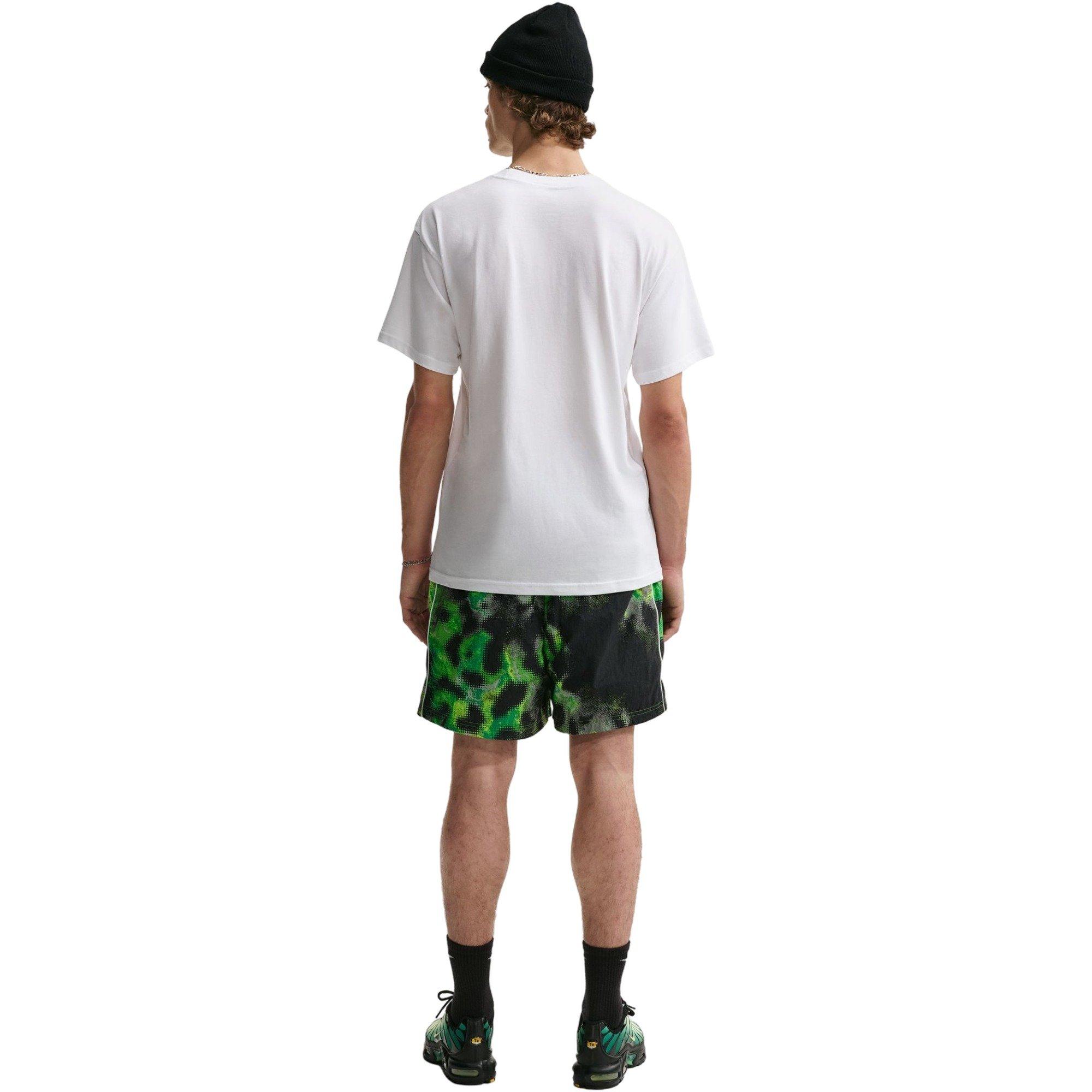Nike Men's Air Woven Shorts - Green/Black - GREEN/BLACK Thumbnail View 2