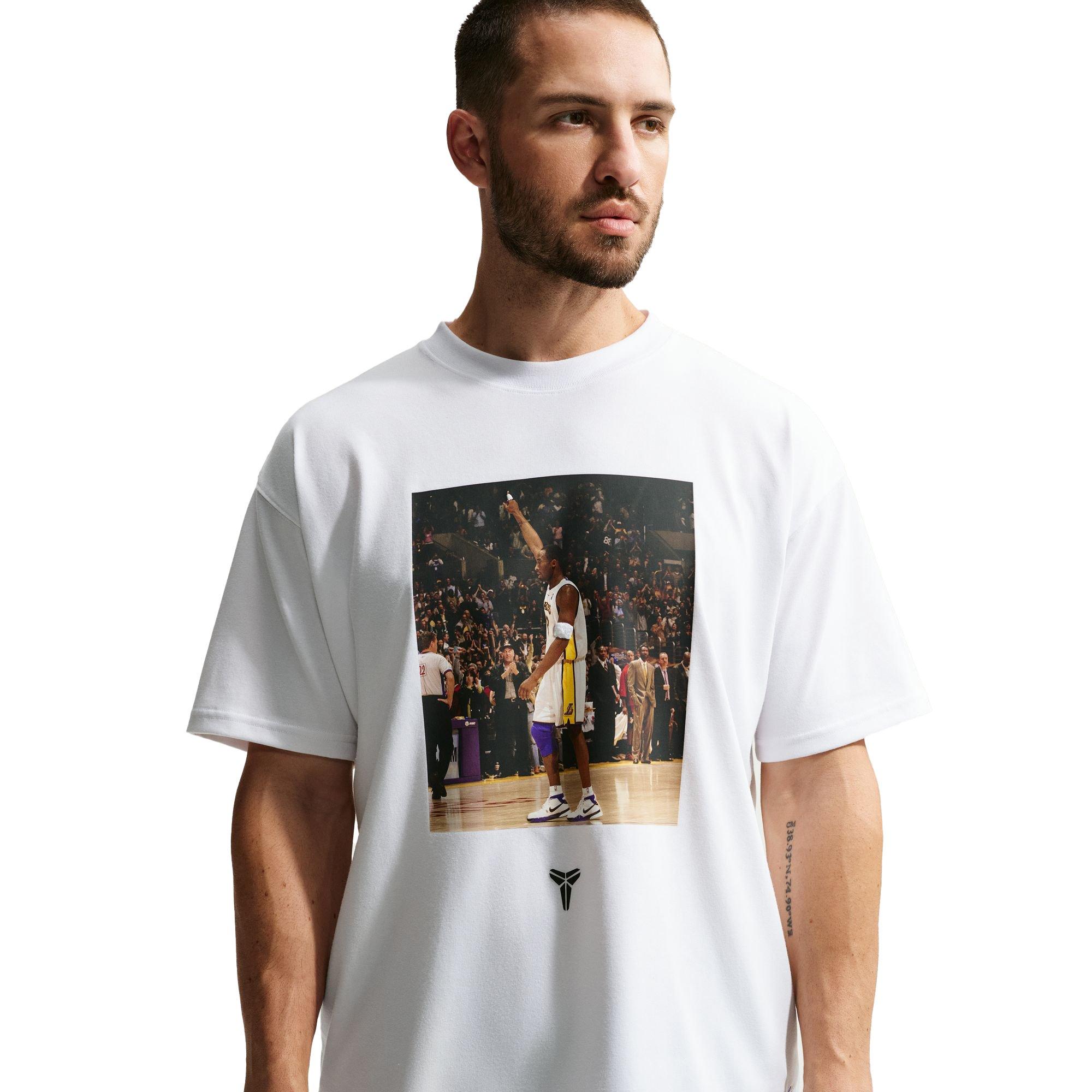 Nike Kobe Dri-FIT Men's Basketball T-Shirt - WHITE Thumbnail View 1