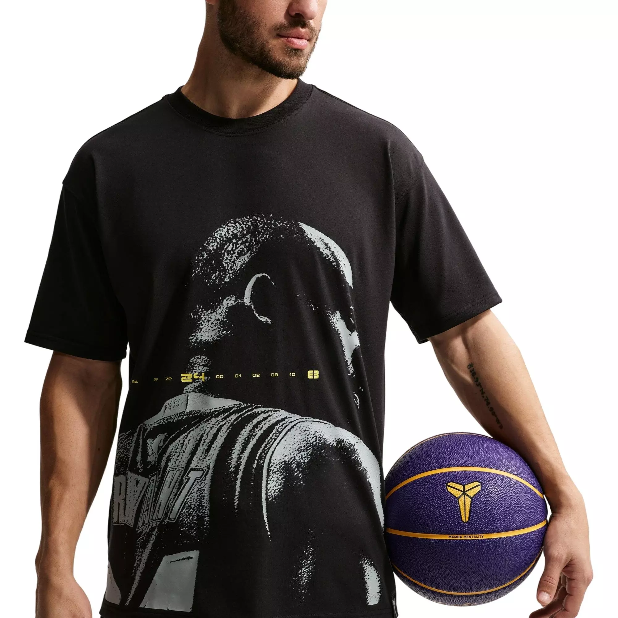 Nike Men's Kobe Dri-FIT Basketball Tee - BLACK