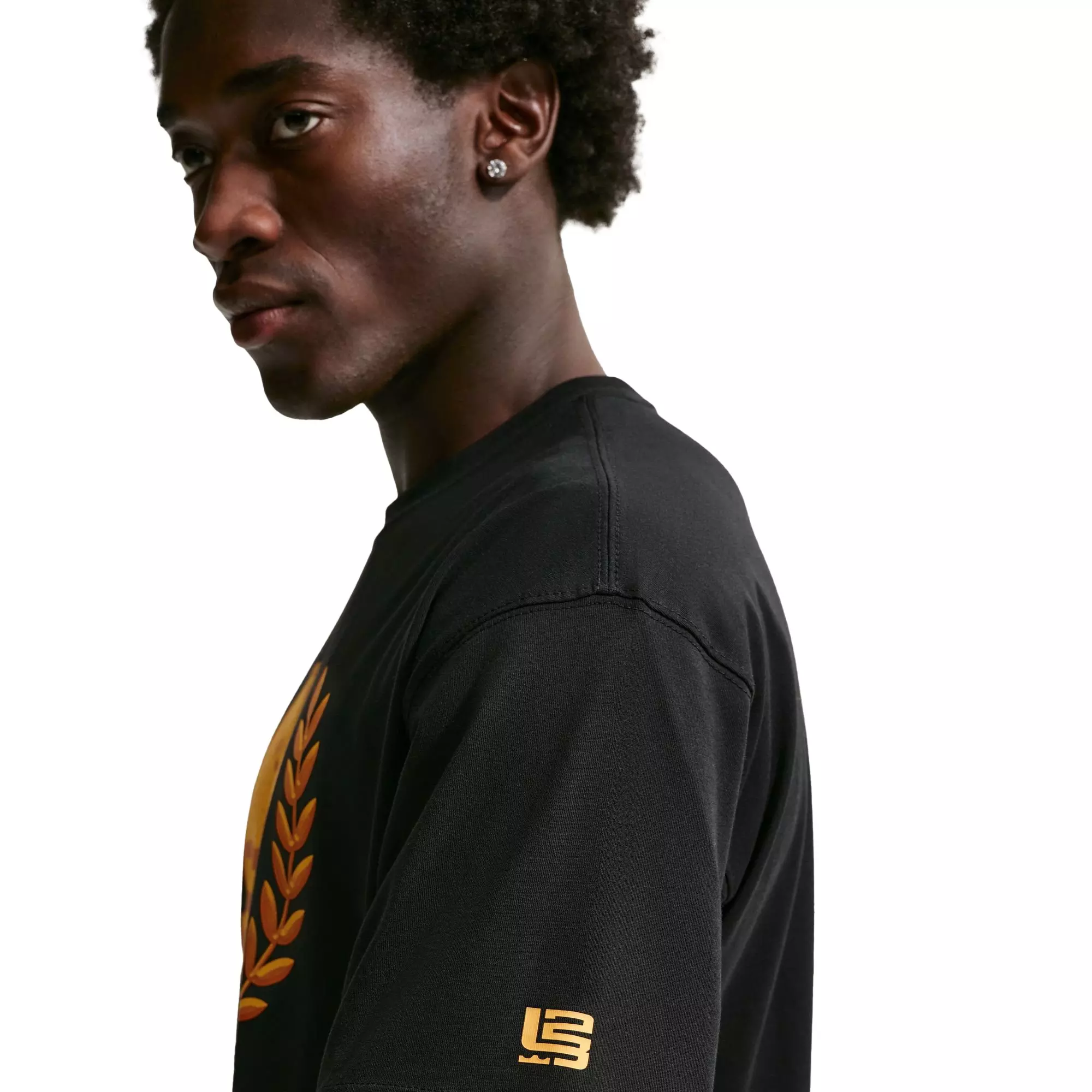 Nike LeBron "Out For Redemption" Men's Basketball Tee - BLACK