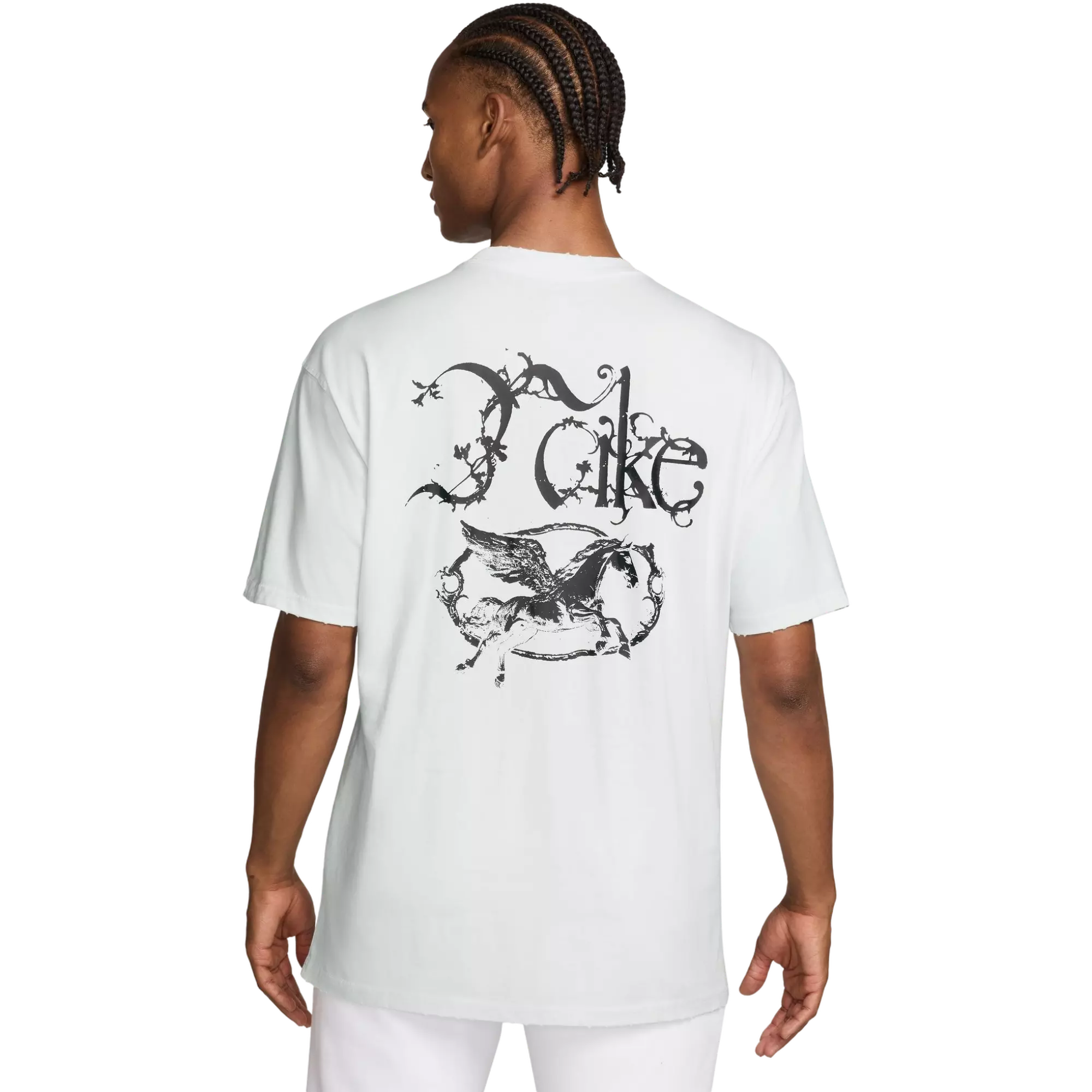Nike Men's LSE Camelot Core Tee - Off White - OFF-WHITE