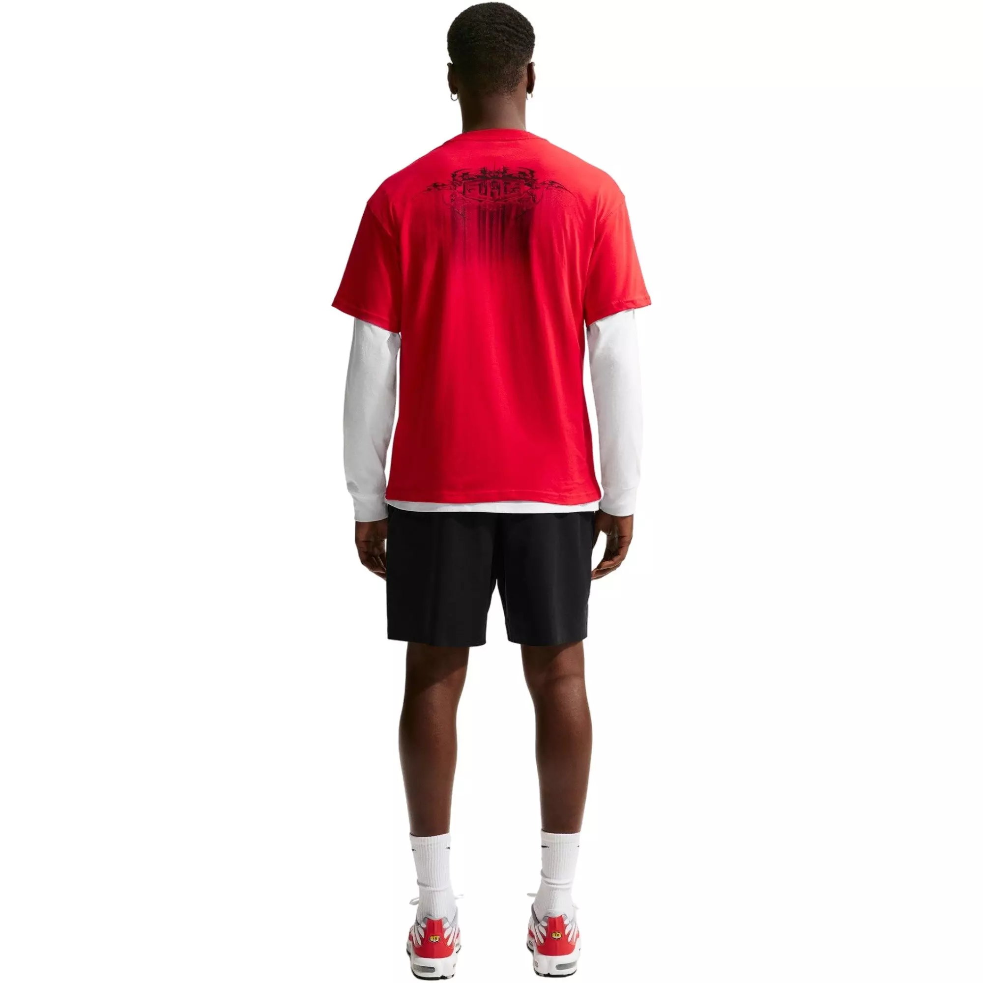 Nike Men's Sportswear Max90 Tee-Red - RED