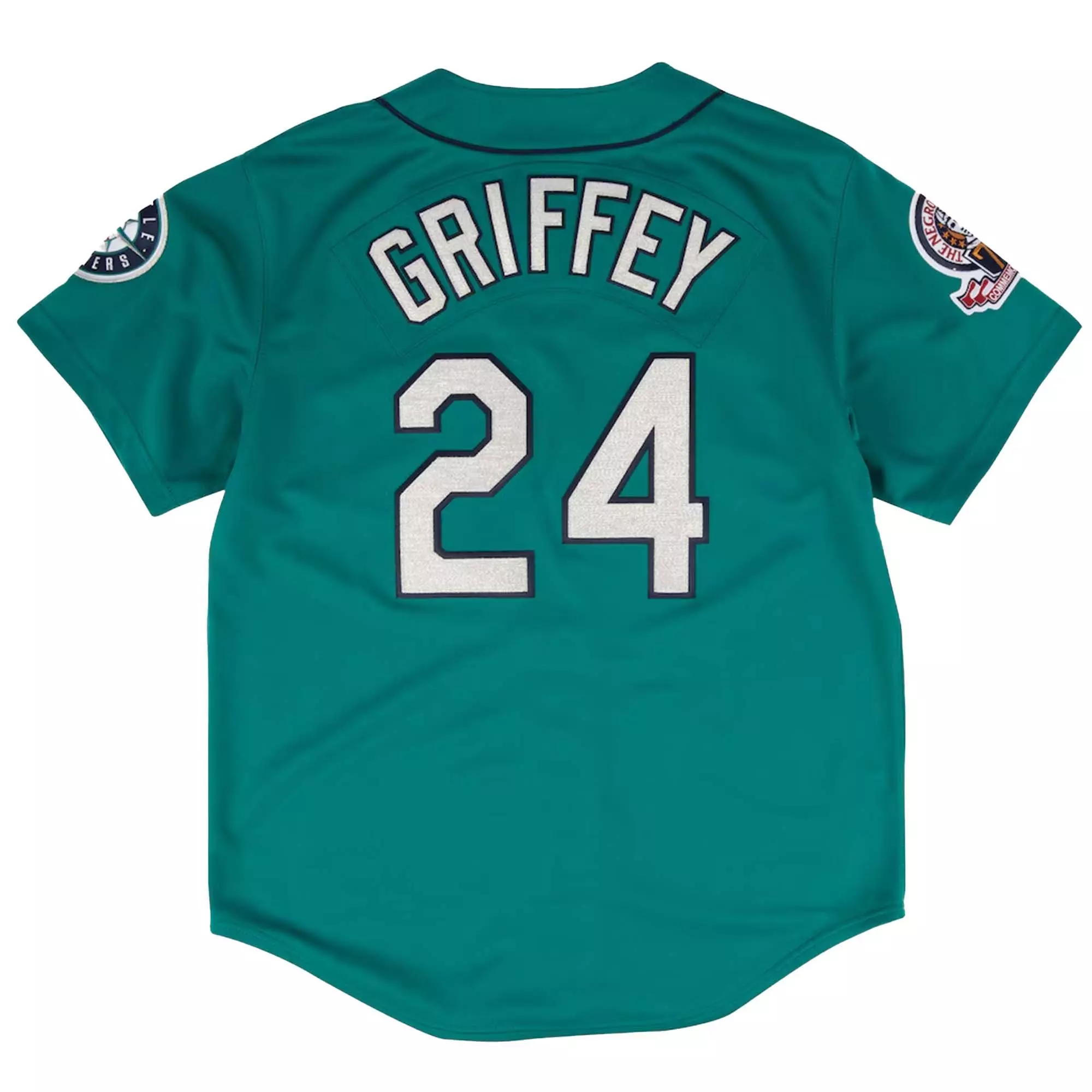 Mitchell & Ness Ken Griffey Jr. Seattle Mariners 1995 Jersey-Green - GREEN