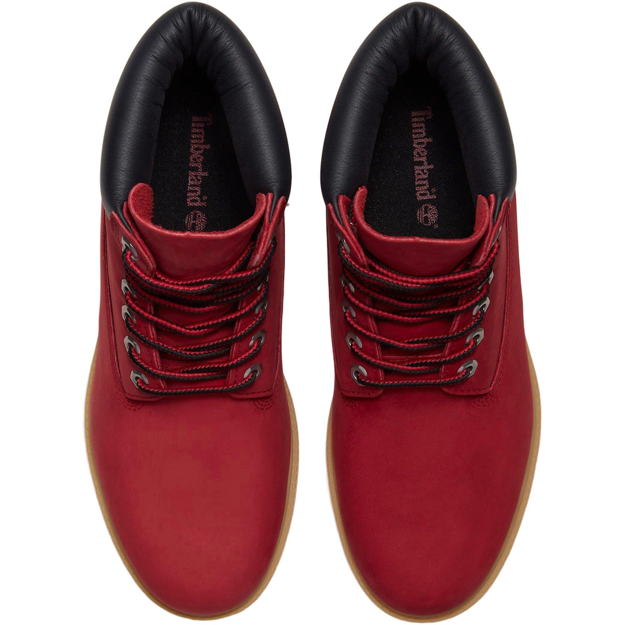 Timberland Premium 6-Inch Waterproof Red Boot | Hibbett