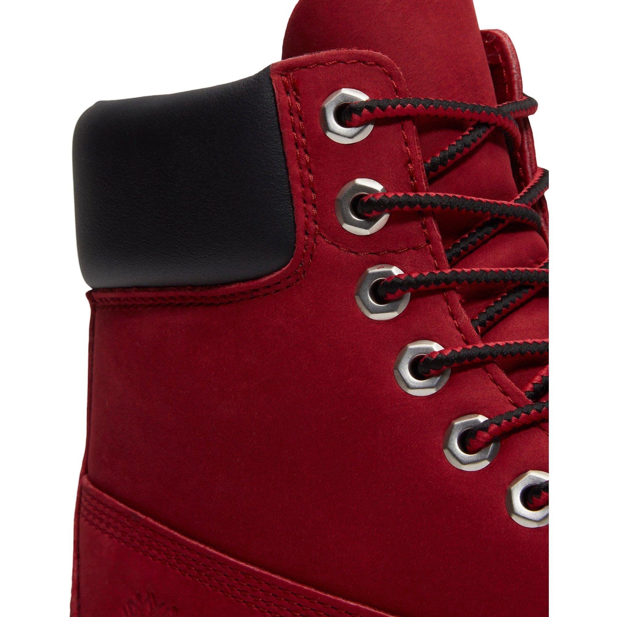 Timberland Premium 6-Inch Waterproof Red Boot | Hibbett