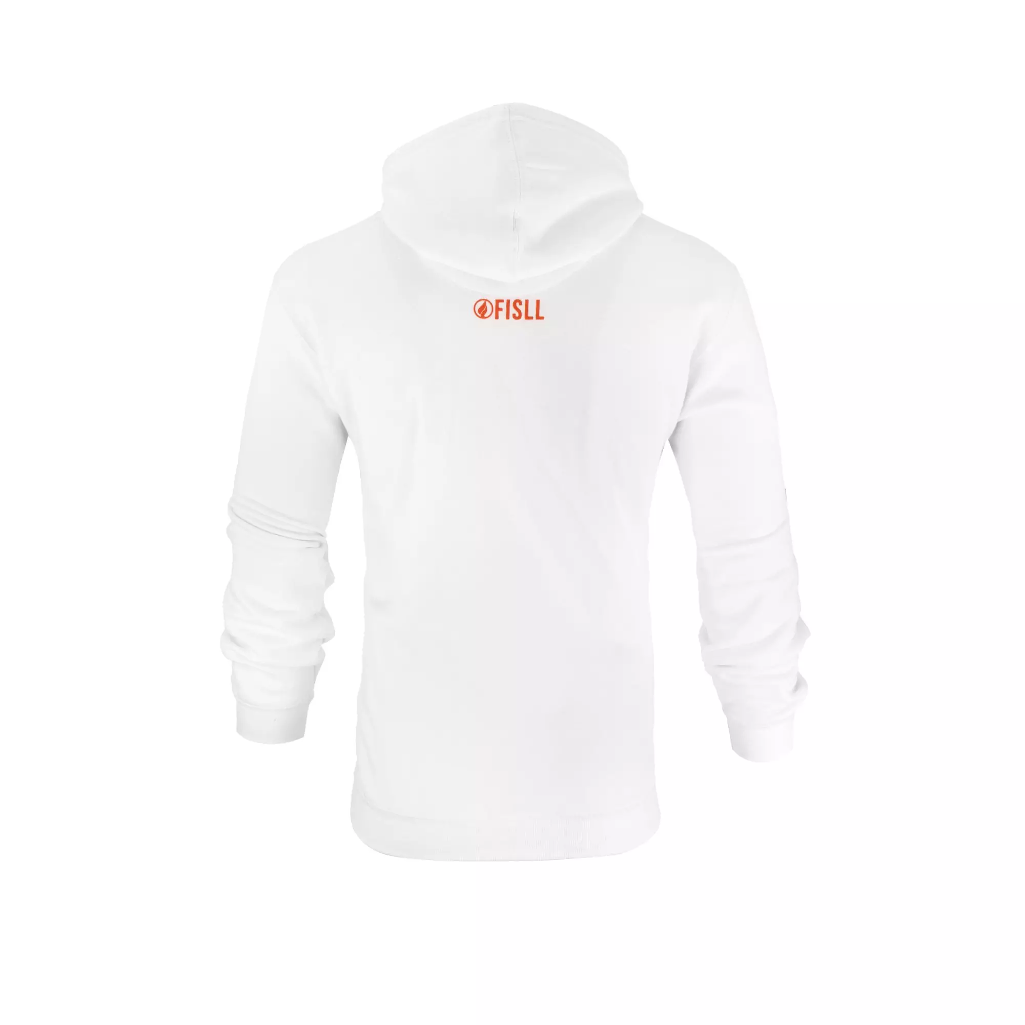 FISLL Men's WNBA Logo Fleece Hoodie - White - WHITE