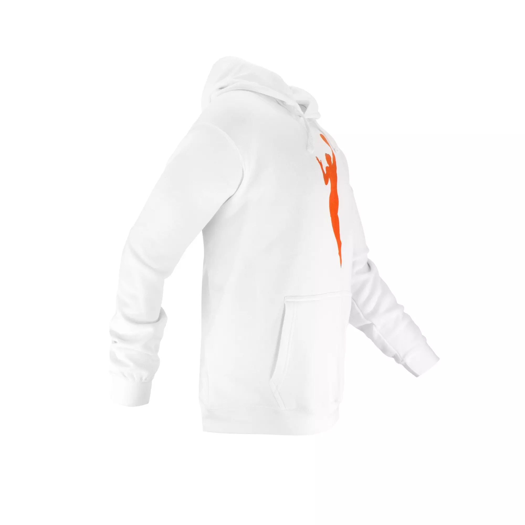 FISLL Men's WNBA Logo Fleece Hoodie-White - WHITE