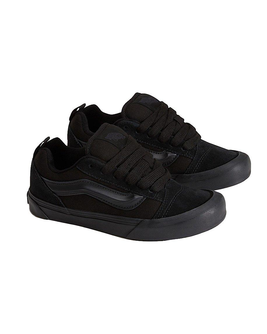Vans Knu Skool Grade School Boys' "Black/Black" Shoe
