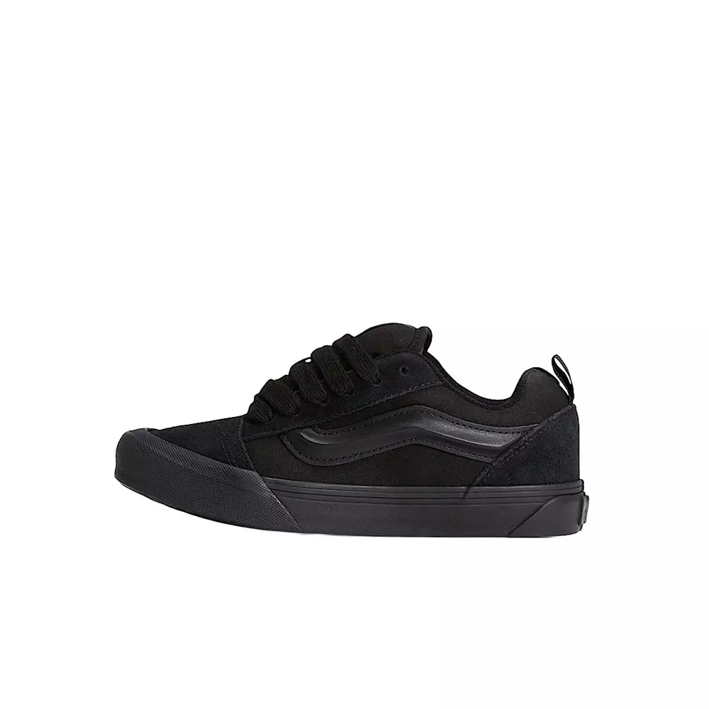 Vans Knu Skool "Black/Black" Grade School Boys' Shoe - BLACK