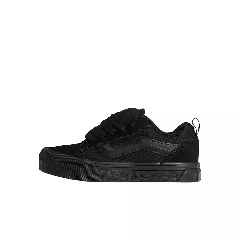 Vans Knu Skool "Black/Black" Preschool Boys' Shoe - BLACK