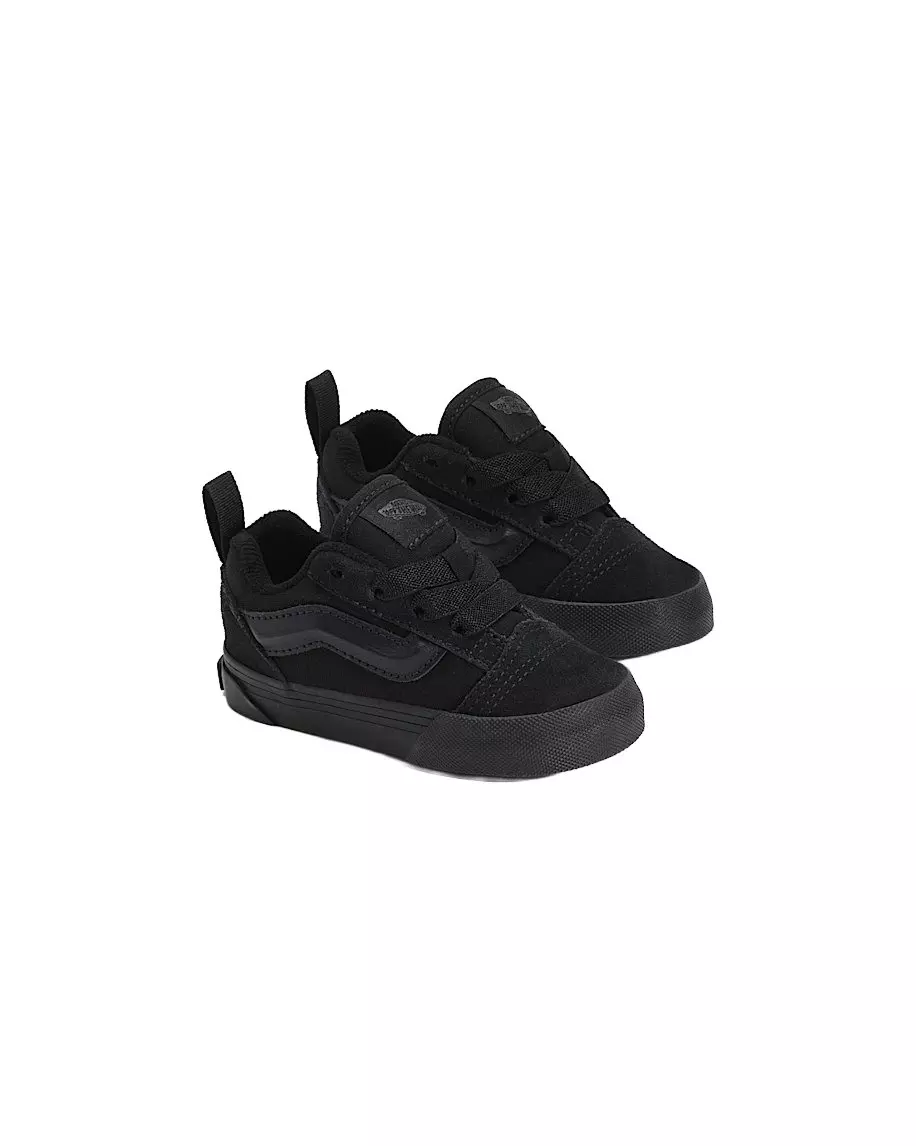Vans Knu Skool "Black/Black" Toddler Kids' Shoe - BLACK
