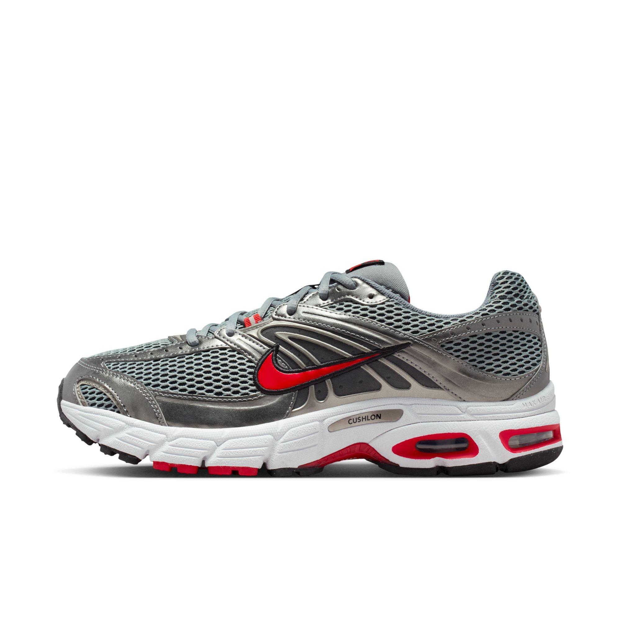 Nike Air Max Moto 2K "Smoke Grey/University Red/Black" Men's Shoe - GREY/RED Thumbnail View 3