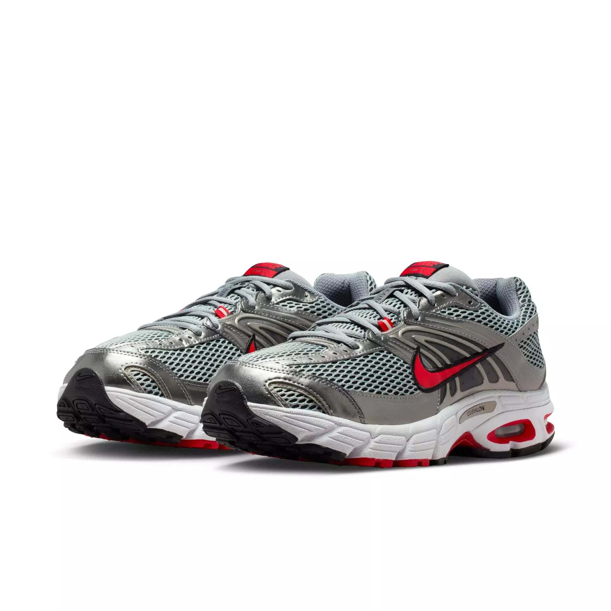 Nike Air Max Moto 2K "Smoke Grey/University Red/Black" Men's Shoe - GREY/RED