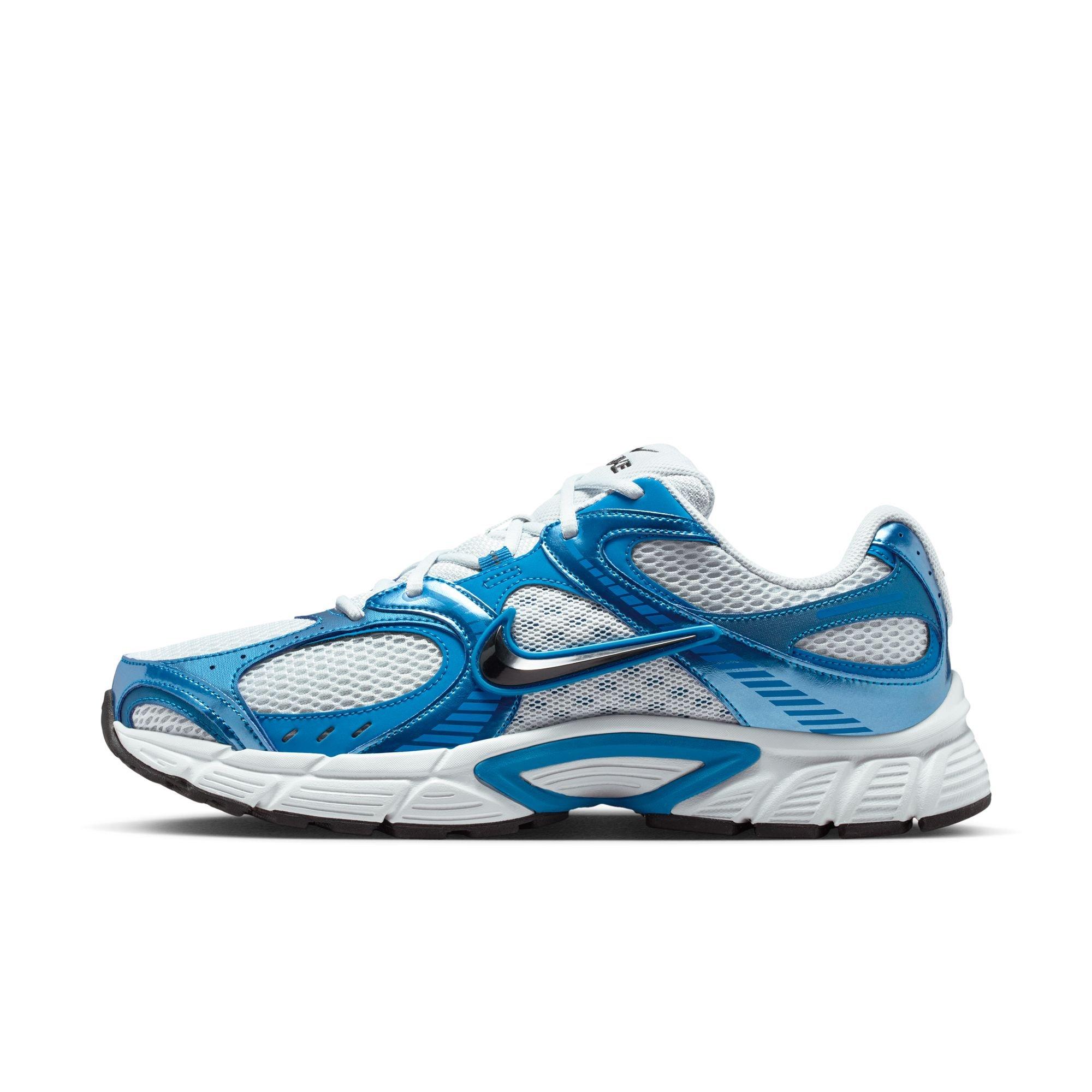 Nike V5 RNR "Pure Platinum/Black/Brilliant Blue" Men's Shoe - WHITE/ROYAL Thumbnail View 3