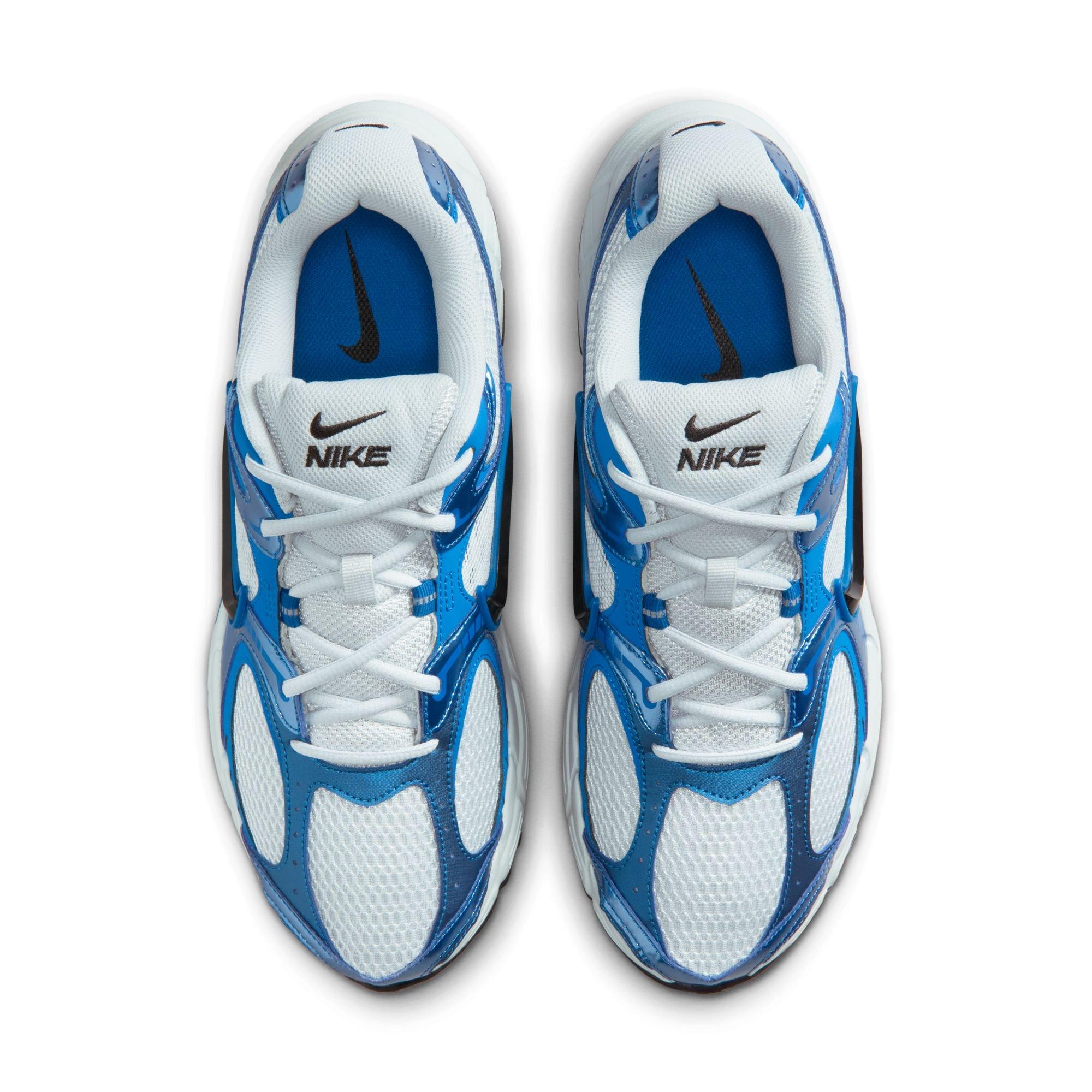 Nike V5 RNR "Pure Platinum/Black/Brilliant Blue" Men's Shoe - WHITE/ROYAL Thumbnail View 6