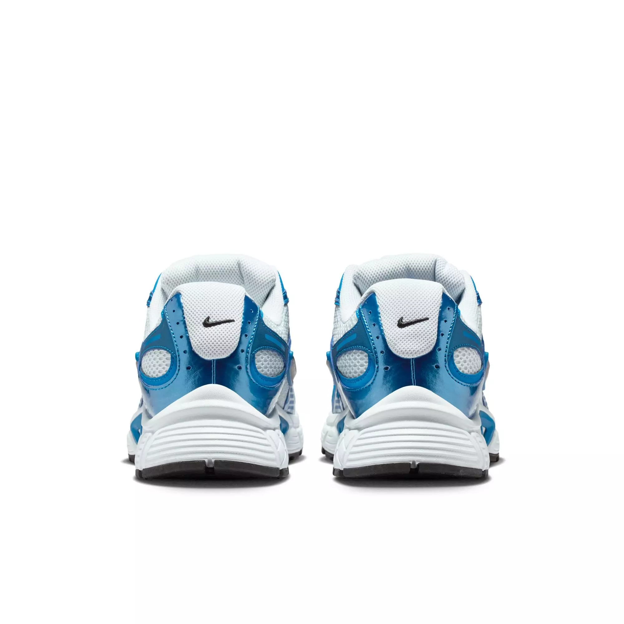 Nike V5 RNR "Pure Platinum/Black/Brilliant Blue" Men's Shoe - WHITE/ROYAL