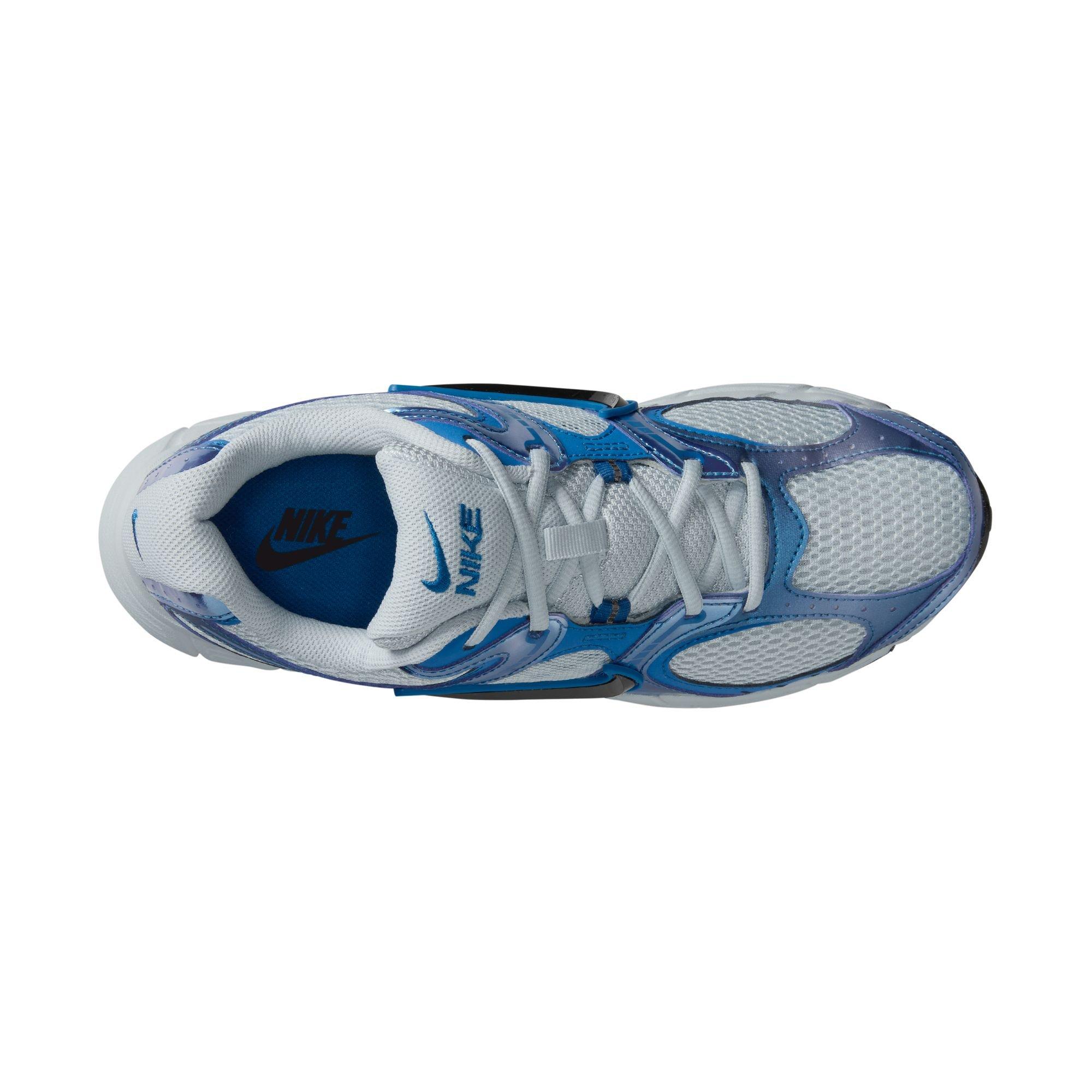 Nike V5 RNR "Pure Platinum/Black/Brilliant Blue" Men's Shoe - WHITE/ROYAL Thumbnail View 8