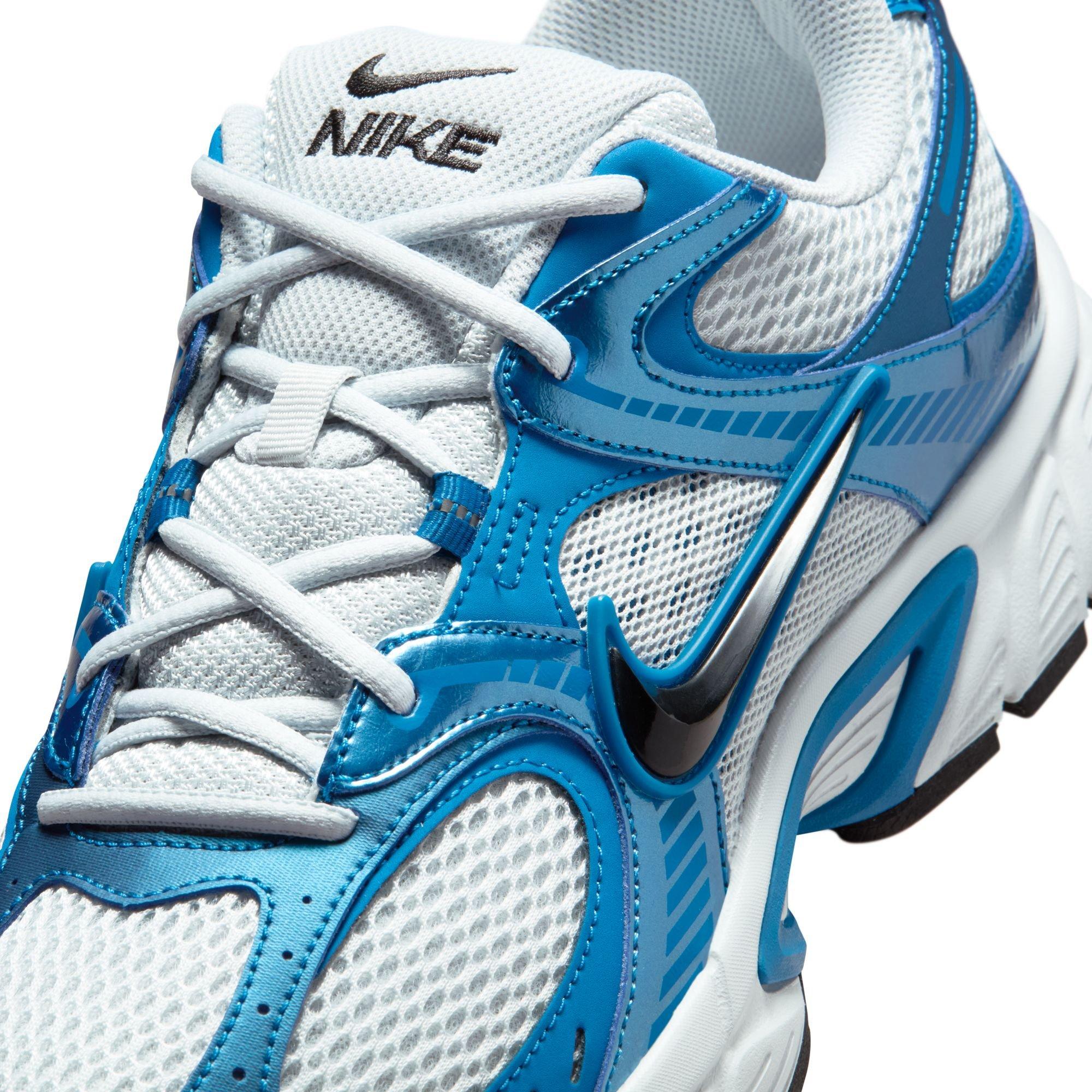 Nike V5 RNR "Pure Platinum/Black/Brilliant Blue" Men's Shoe - WHITE/ROYAL Thumbnail View 10