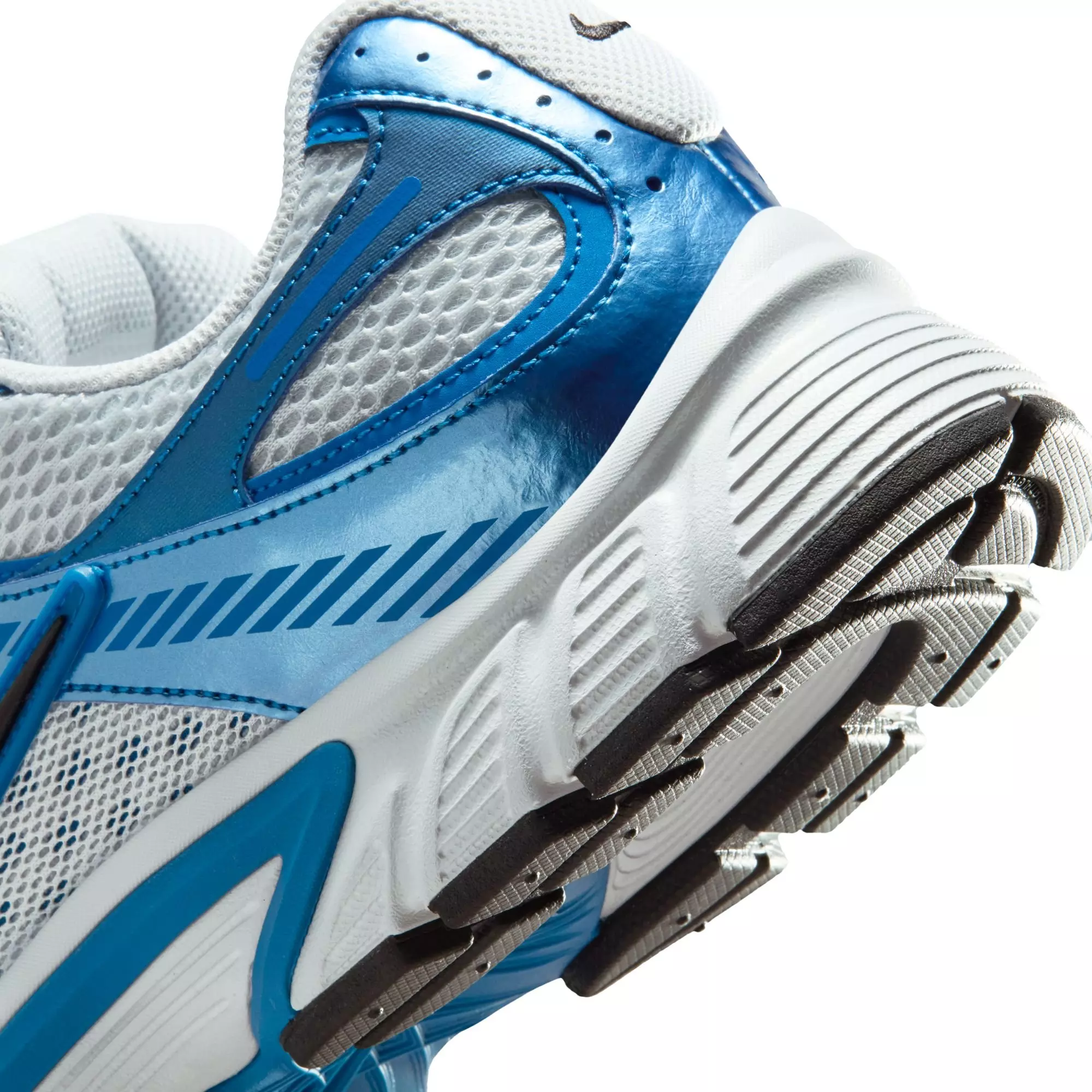 Nike V5 RNR "Pure Platinum/Black/Brilliant Blue" Men's Shoe - WHITE/ROYAL