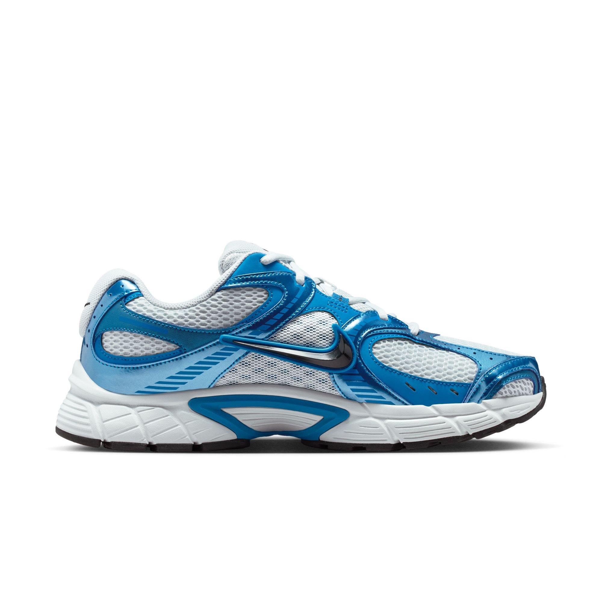 Nike V5 RNR "Pure Platinum/Black/Brilliant Blue" Men's Shoe - WHITE/ROYAL Thumbnail View 2