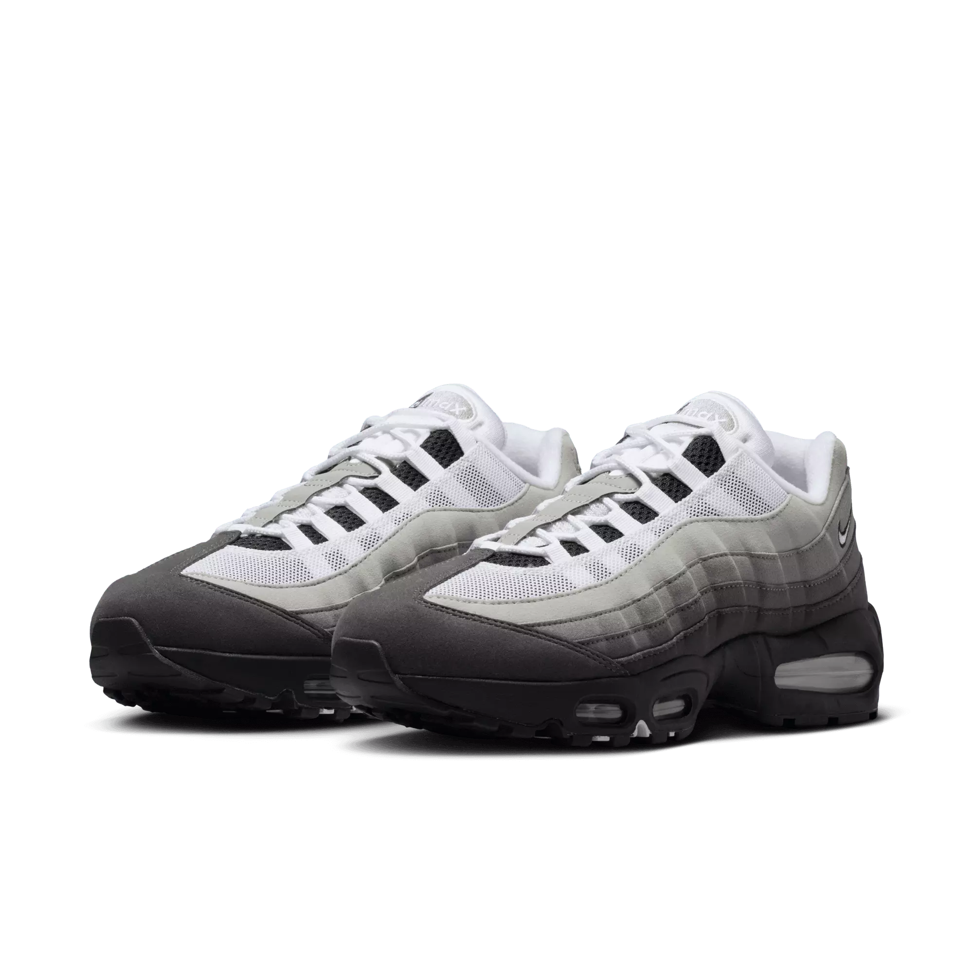 Nike Air Max 95 OG "Black/White/Medium Ash/Dk Pewter" Men's Shoe - BLACK/GREY