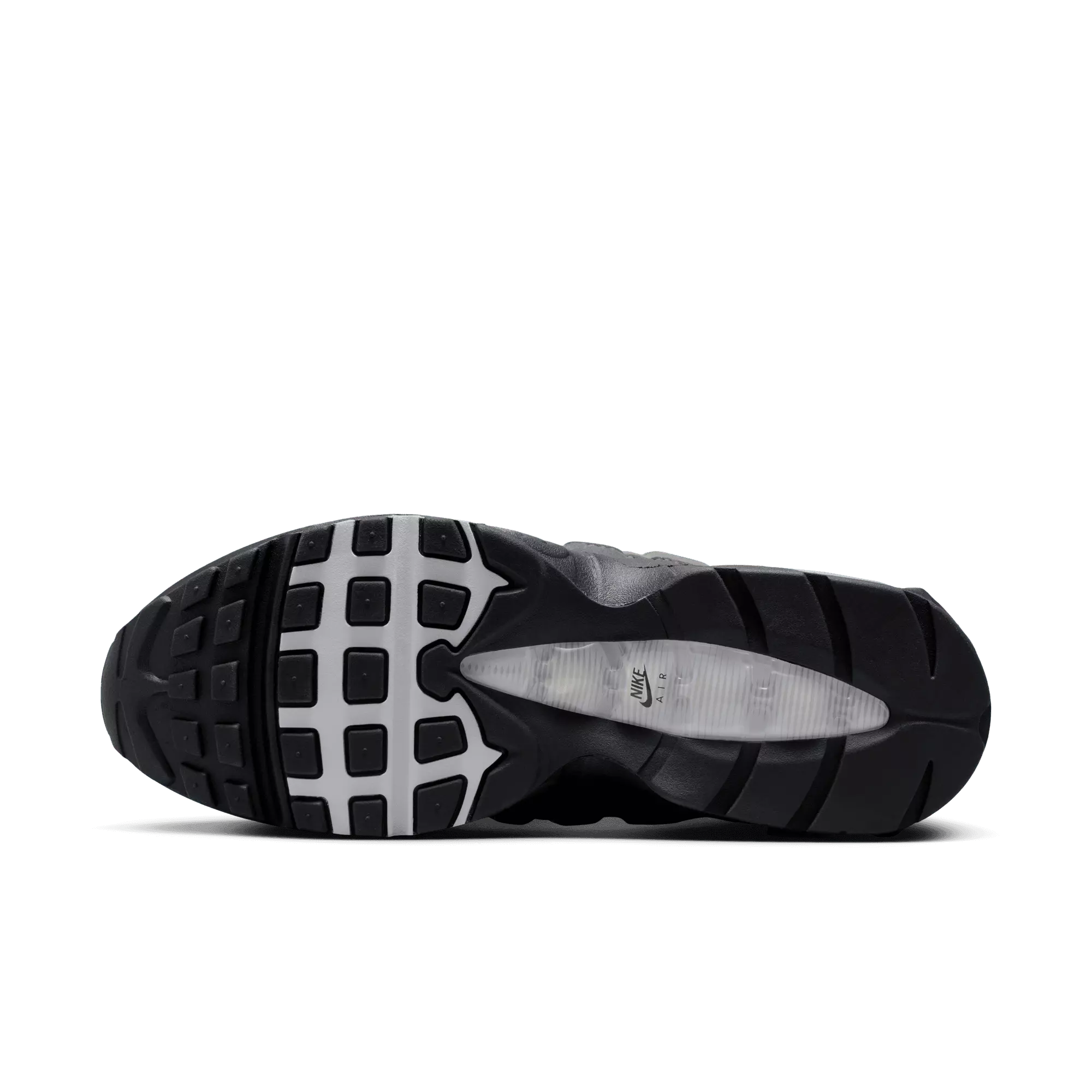 Nike Air Max 95 OG "Black/White/Medium Ash/Dk Pewter" Men's Shoe - BLACK/GREY