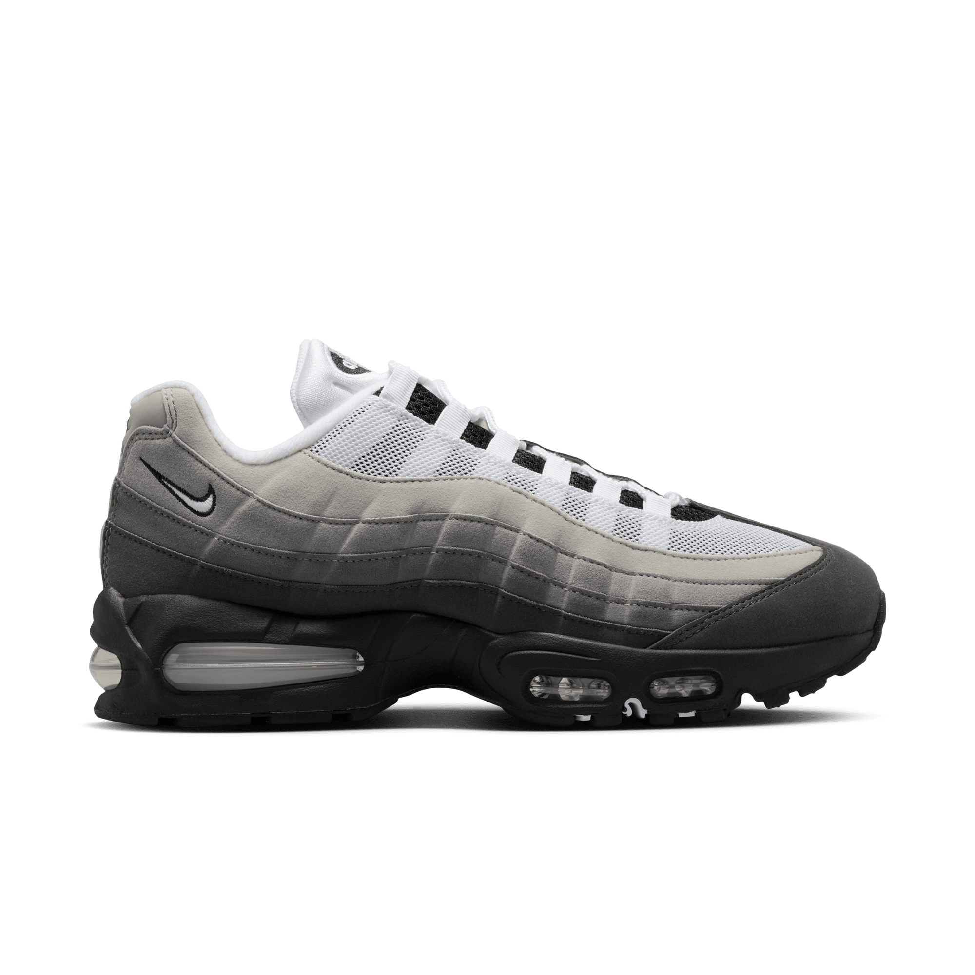 Nike Air Max 95 OG "Black/White/Medium Ash/Dk Pewter" Men's Shoe - BLACK/GREY Thumbnail View 1