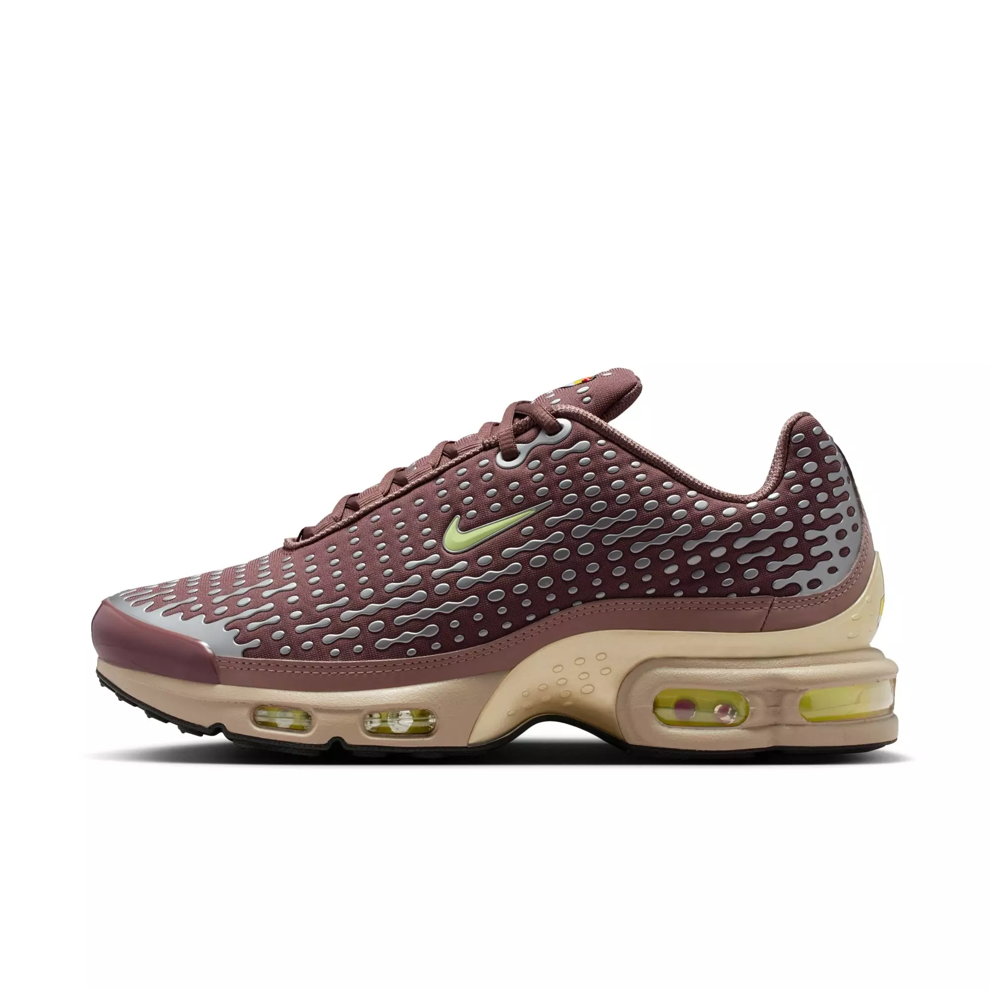 Nike Air Max Plus VII "Kylian Mbapp&eacute;" Men's Shoe - PLUM ECLIPSE/BARELY VOLT/METALLIC GOLD GRAIN/BLACK/MALT/METALLIC SILVER