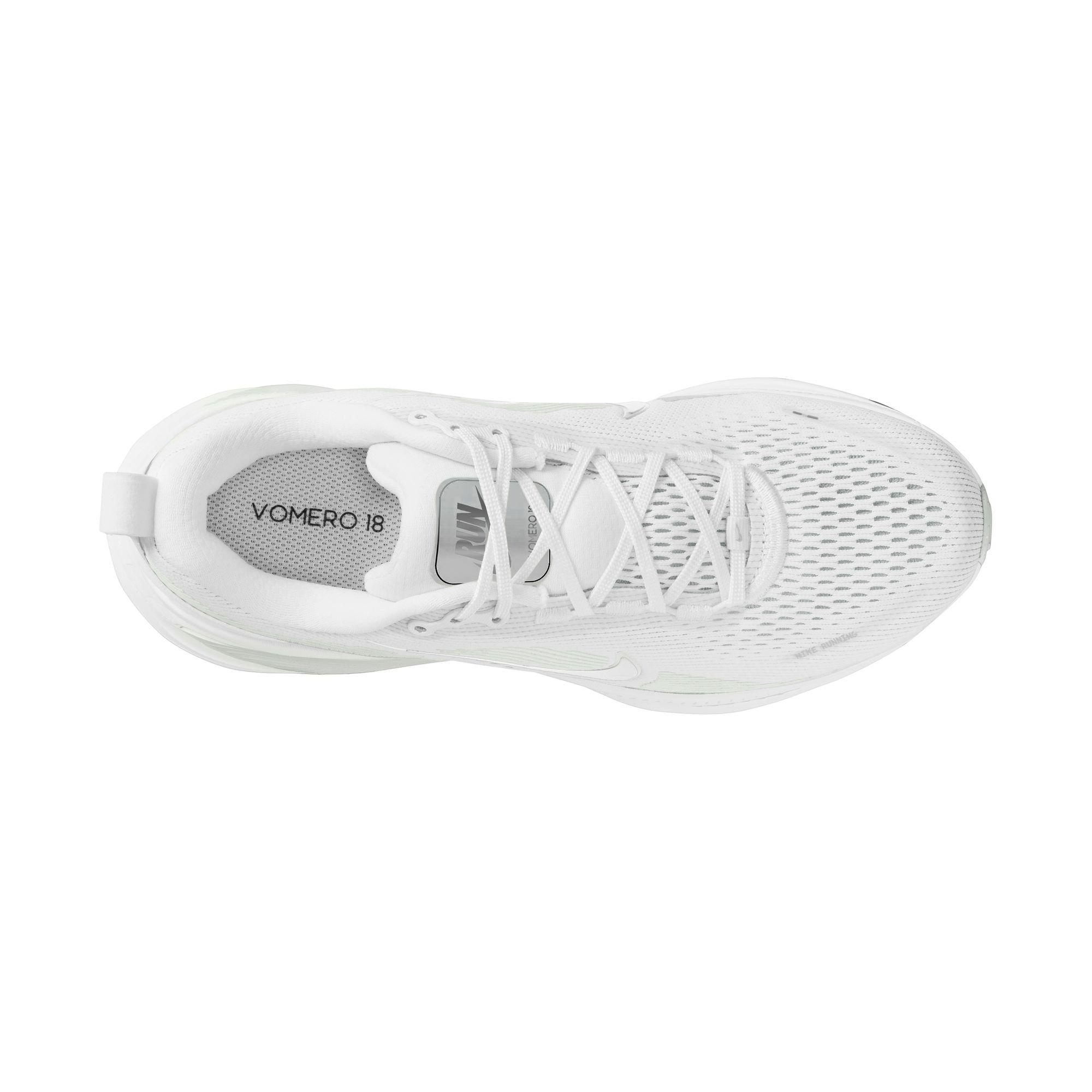 Nike Vomero 18 "White/Photon Dust/Summit White' Men's Road Running Shoe - WHITE Thumbnail View 7