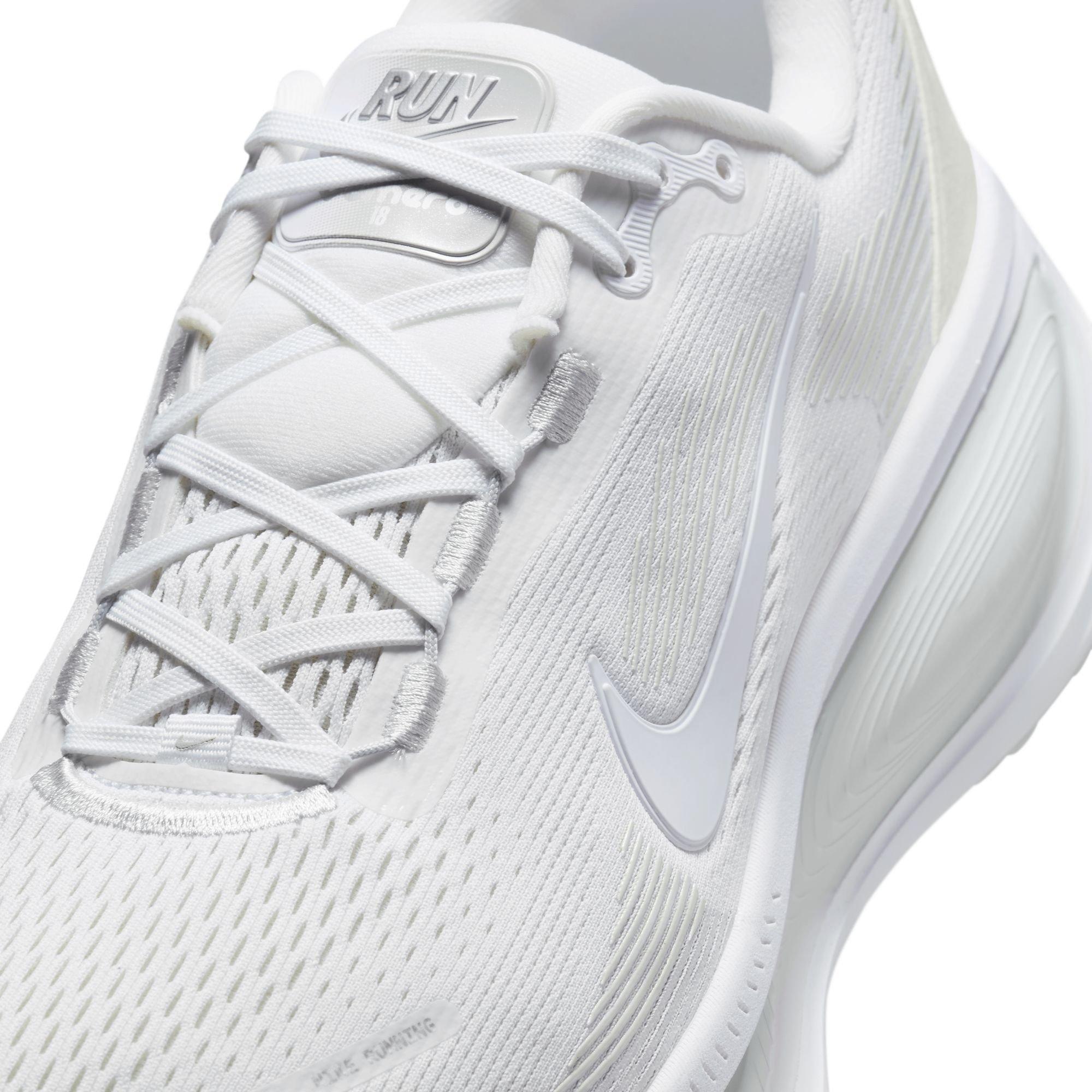 Nike Vomero 18 "White/Photon Dust/Summit White' Men's Road Running Shoe - WHITE Thumbnail View 9