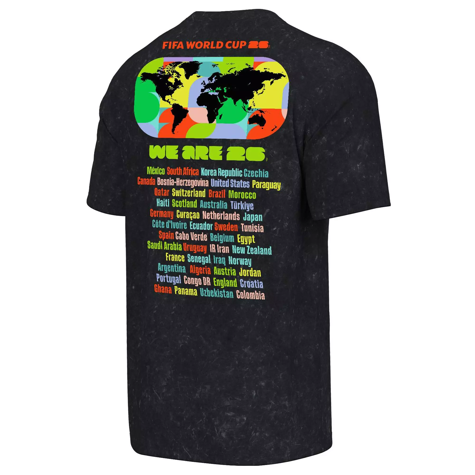 Outerstuff FIFA World Cup 2026 Tour Tee - Black - BLACK