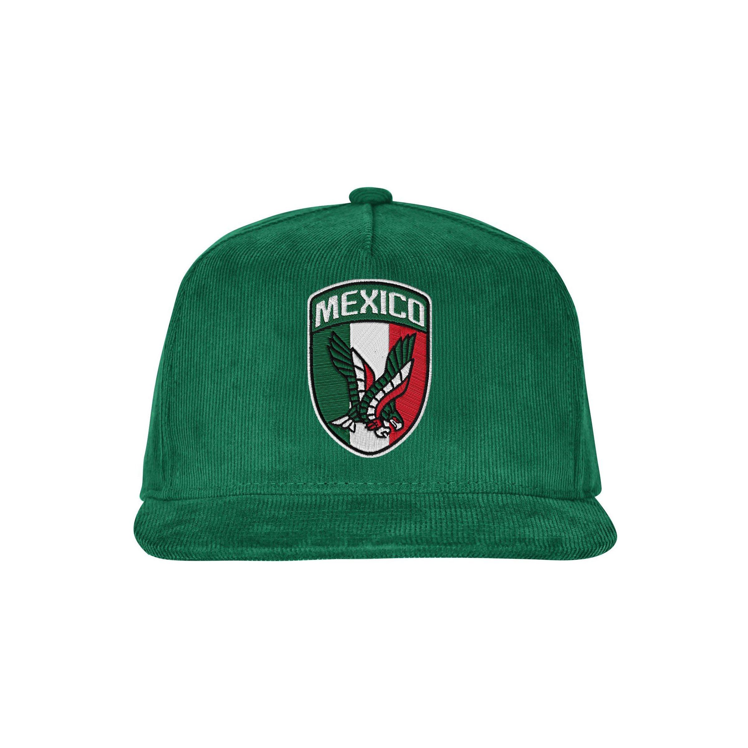 Outerstuff 2026 World Cup Mexico Snapback Hat-Green - GREEN Thumbnail View 2