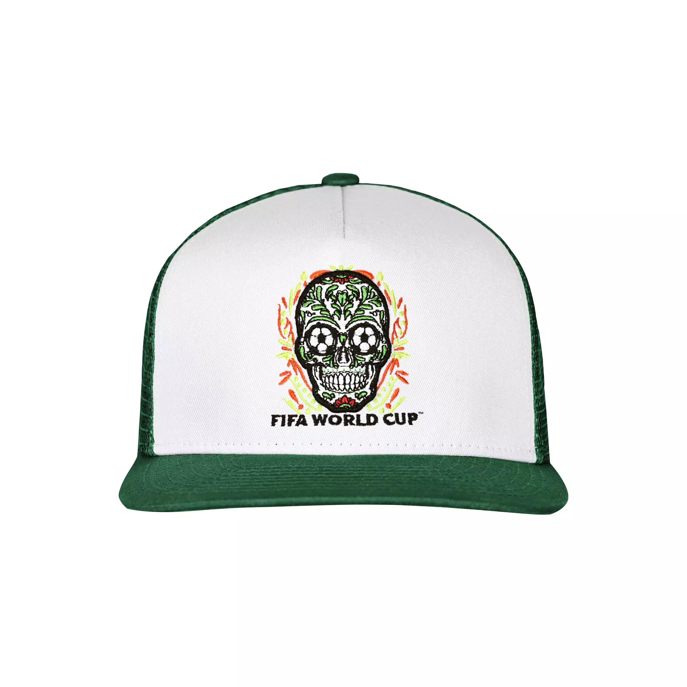 Outerstuff World Cup 2026 Mexico Trucker Snapback Hat-Green - GREEN