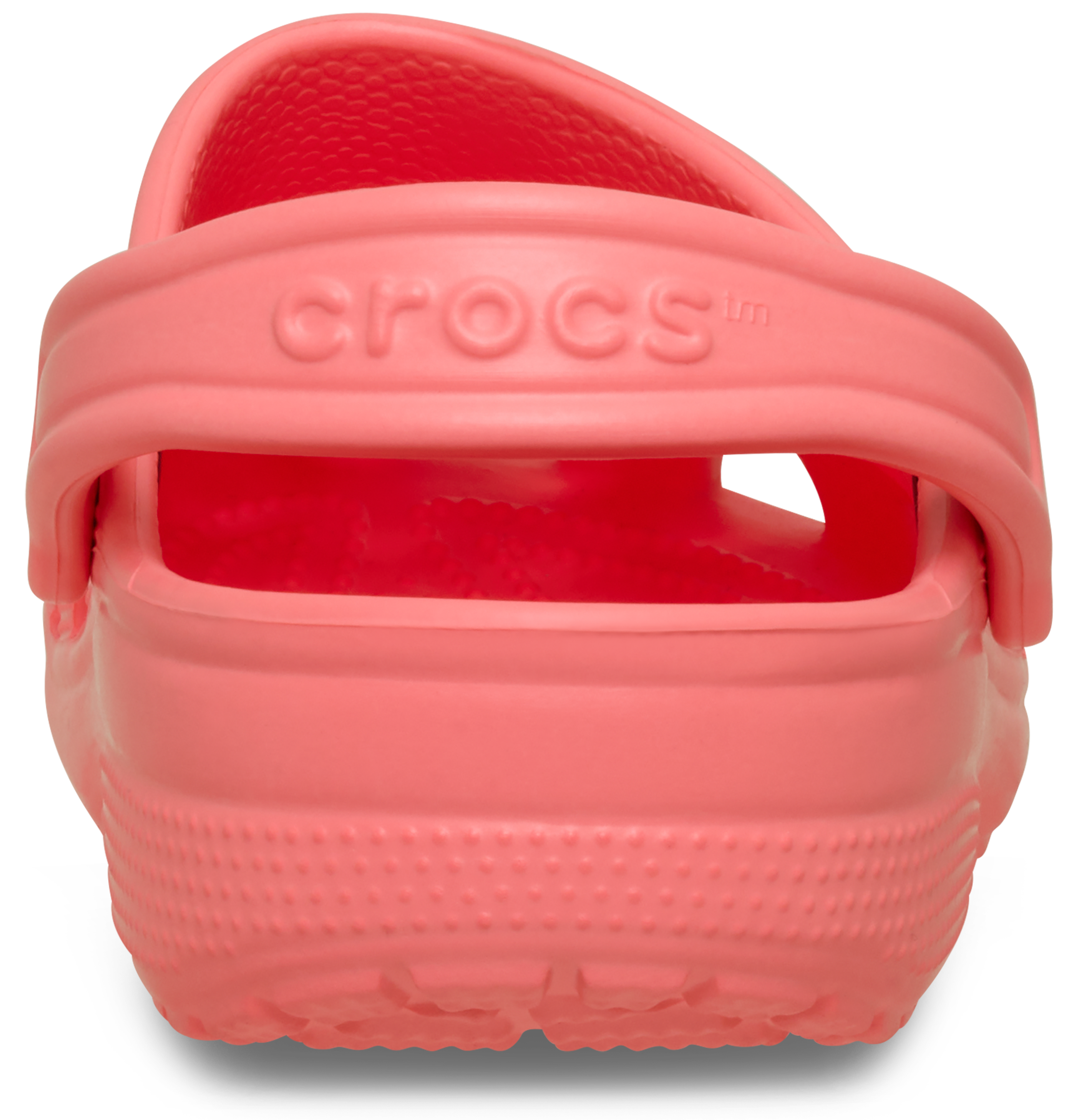 Crocs Classic "Guava" Women's Clog - CORAL Thumbnail View 3