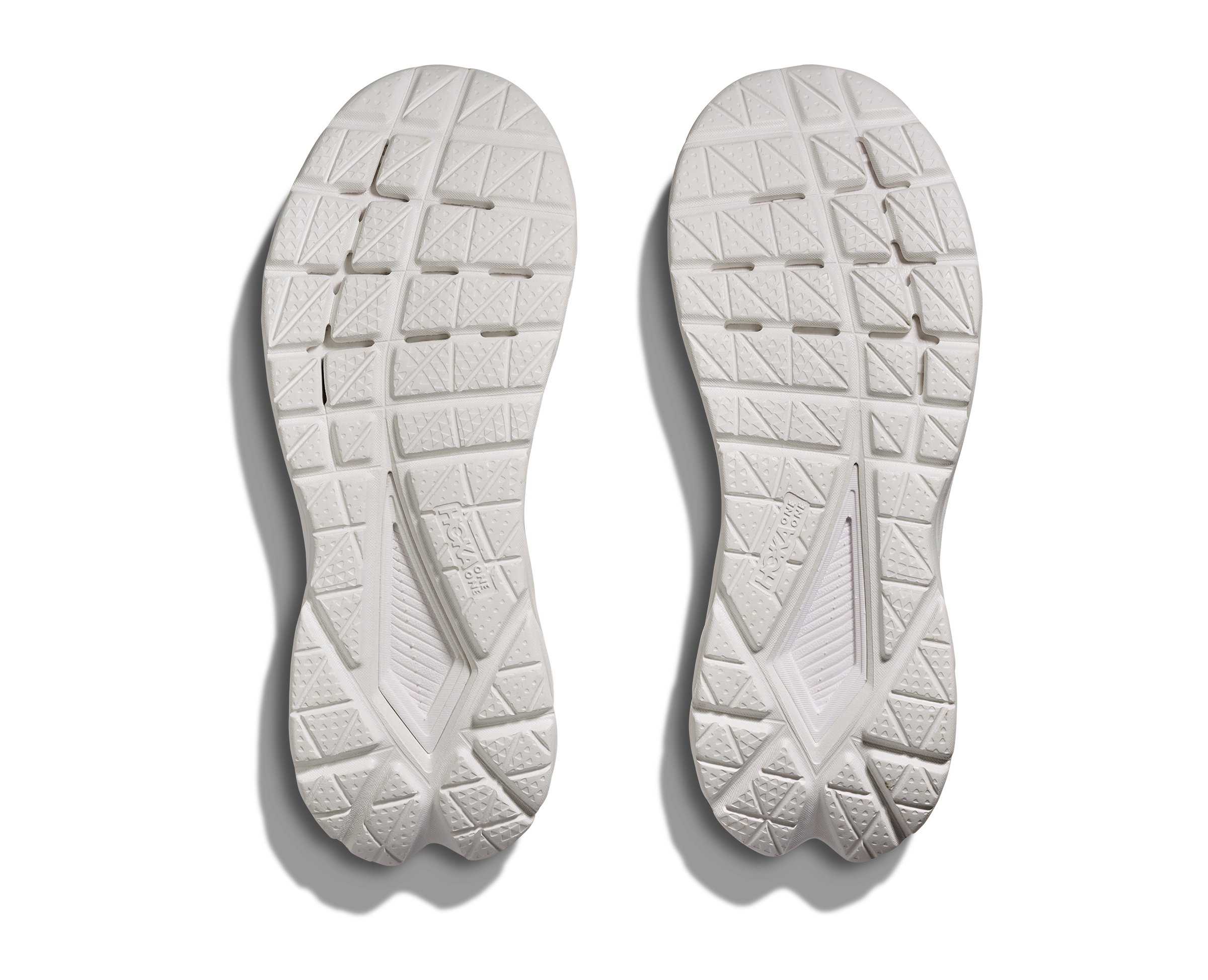 Hoka Mach Remaster "Frost/Grey" Women's Running Shoe - WHITE/GREY Thumbnail View 8