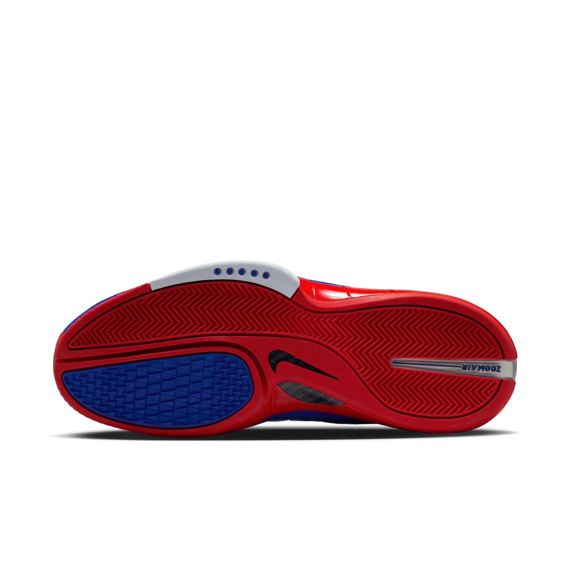 Nike Air Zoom Huarache "2K4 All Star" Men's Shoe - WHITE/VARSITY ROYAL/VARSITY RED Thumbnail View 15