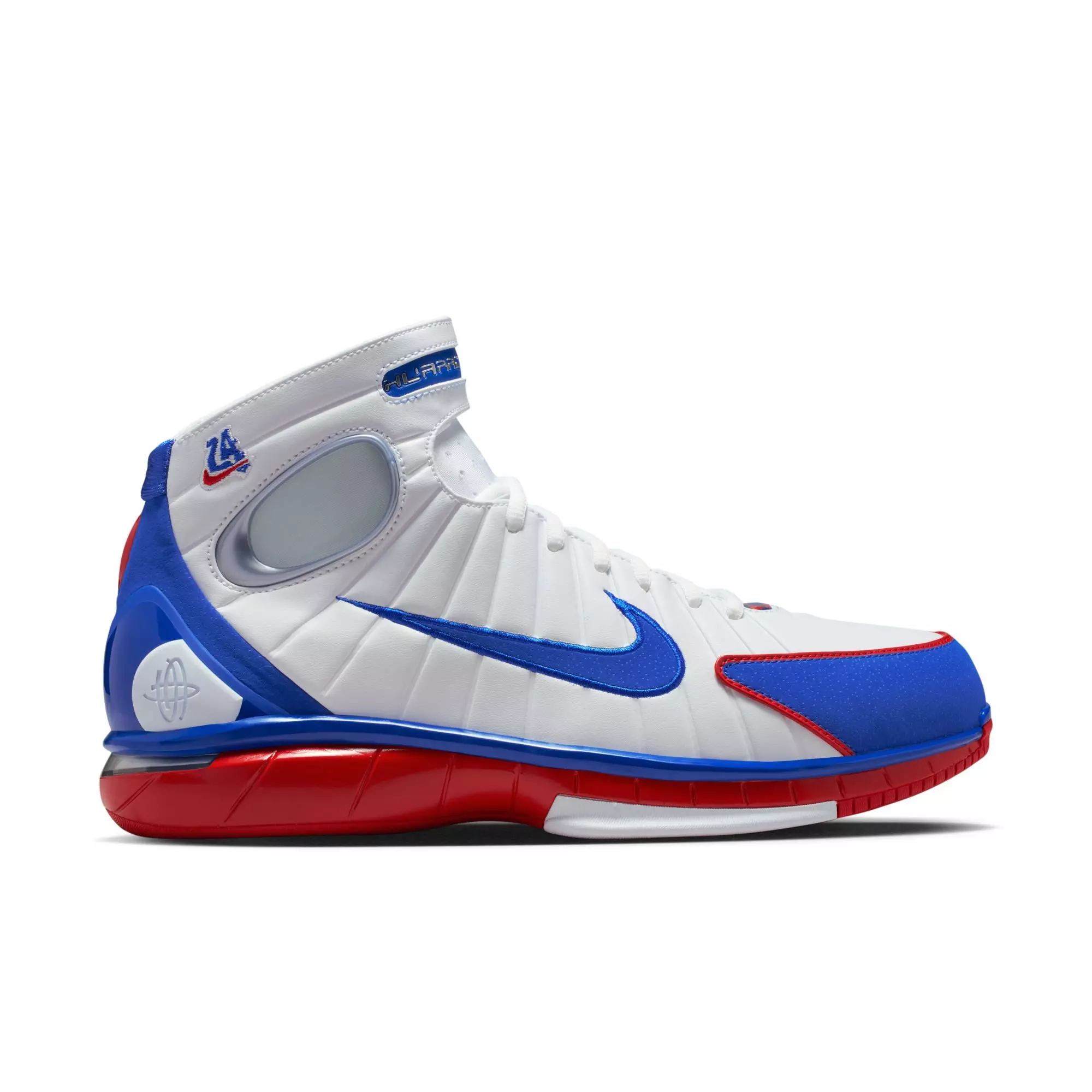 Nike Air Zoom Huarache "2K4 All Star" Men's Shoe - WHITE/VARSITY ROYAL/VARSITY RED
