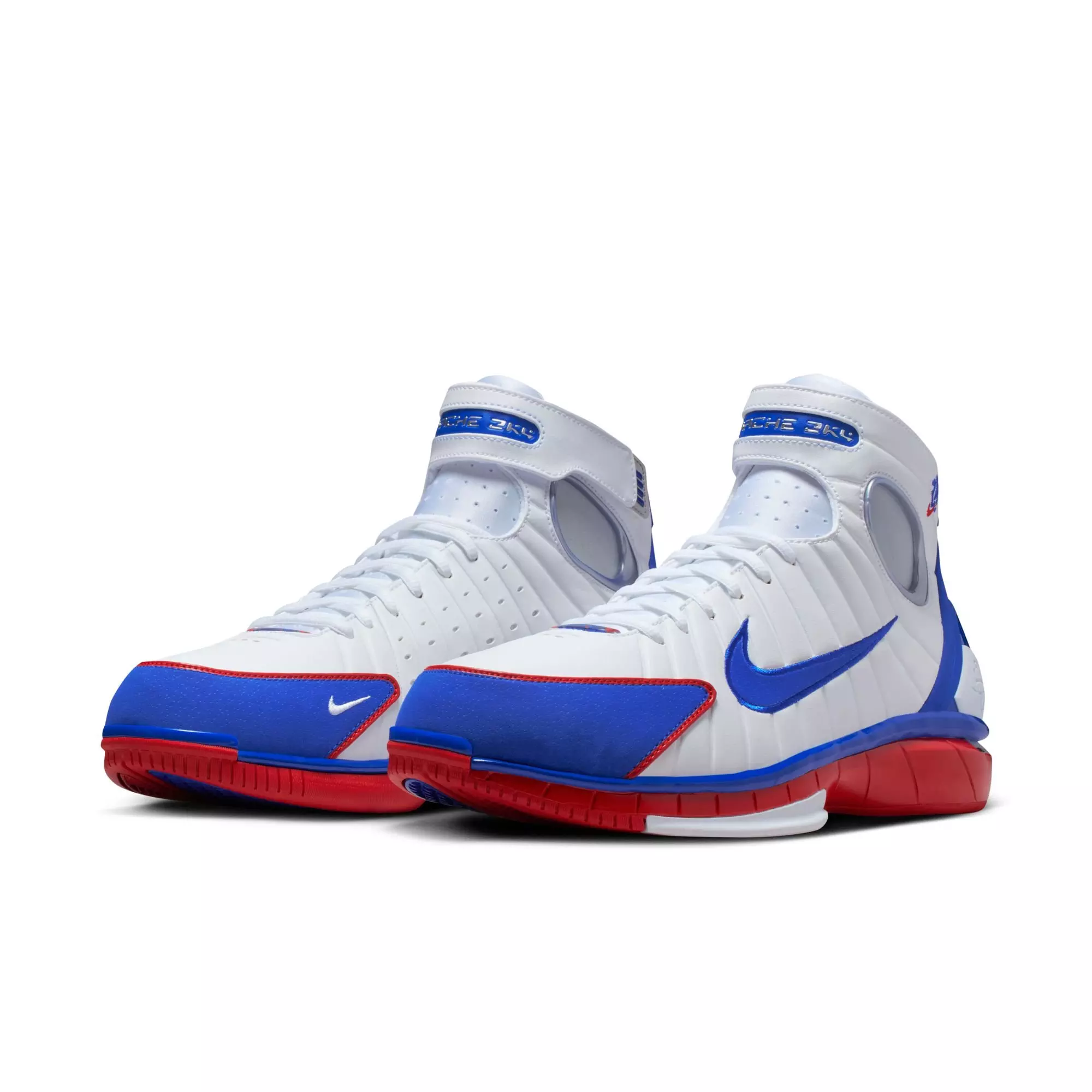 Nike Air Zoom Huarache "2K4 All Star" Men's Shoe - WHITE/VARSITY ROYAL/VARSITY RED
