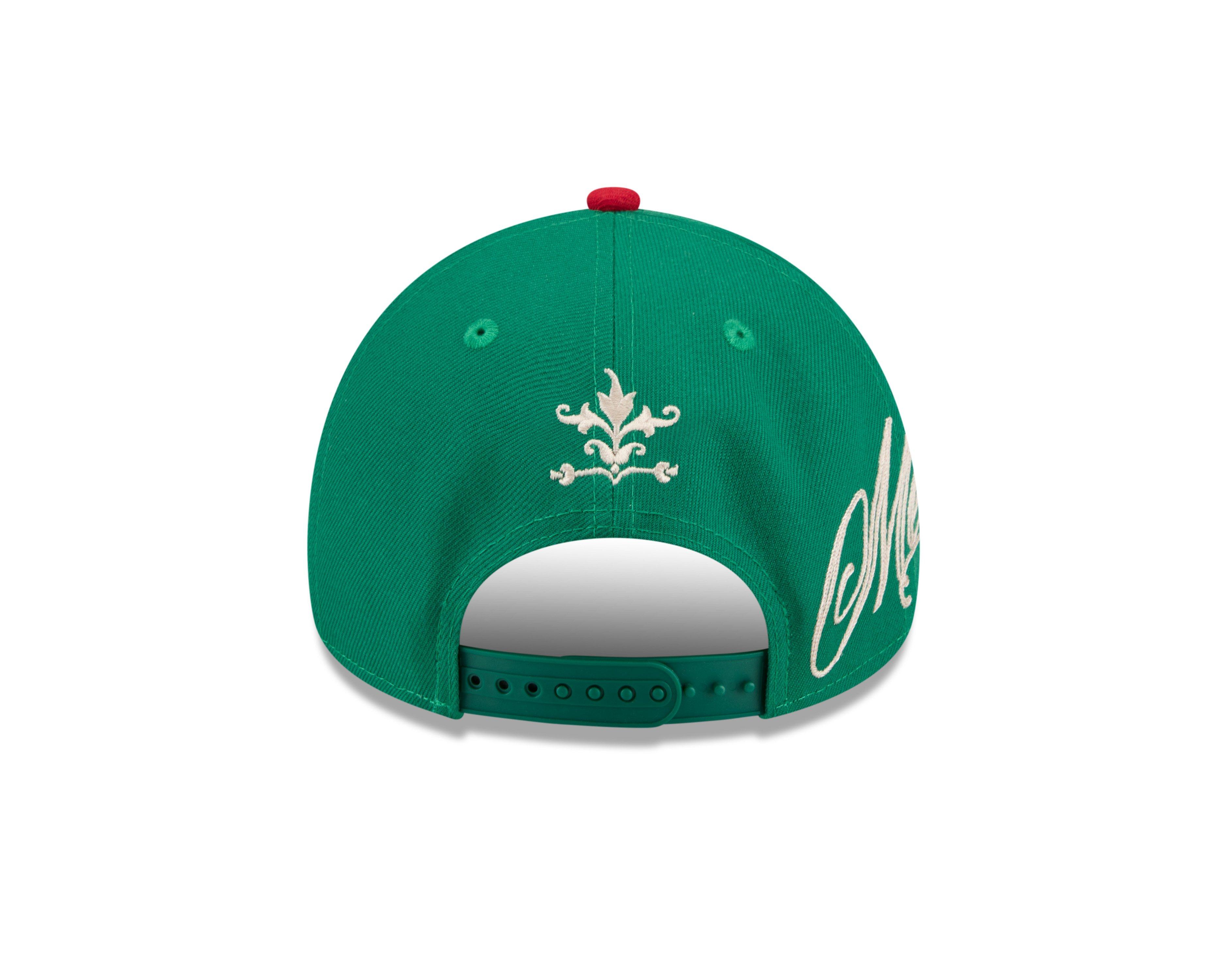 New Era Mexico 9FORTY A-Frame Snapback Hat - Green - GREEN Thumbnail View 4