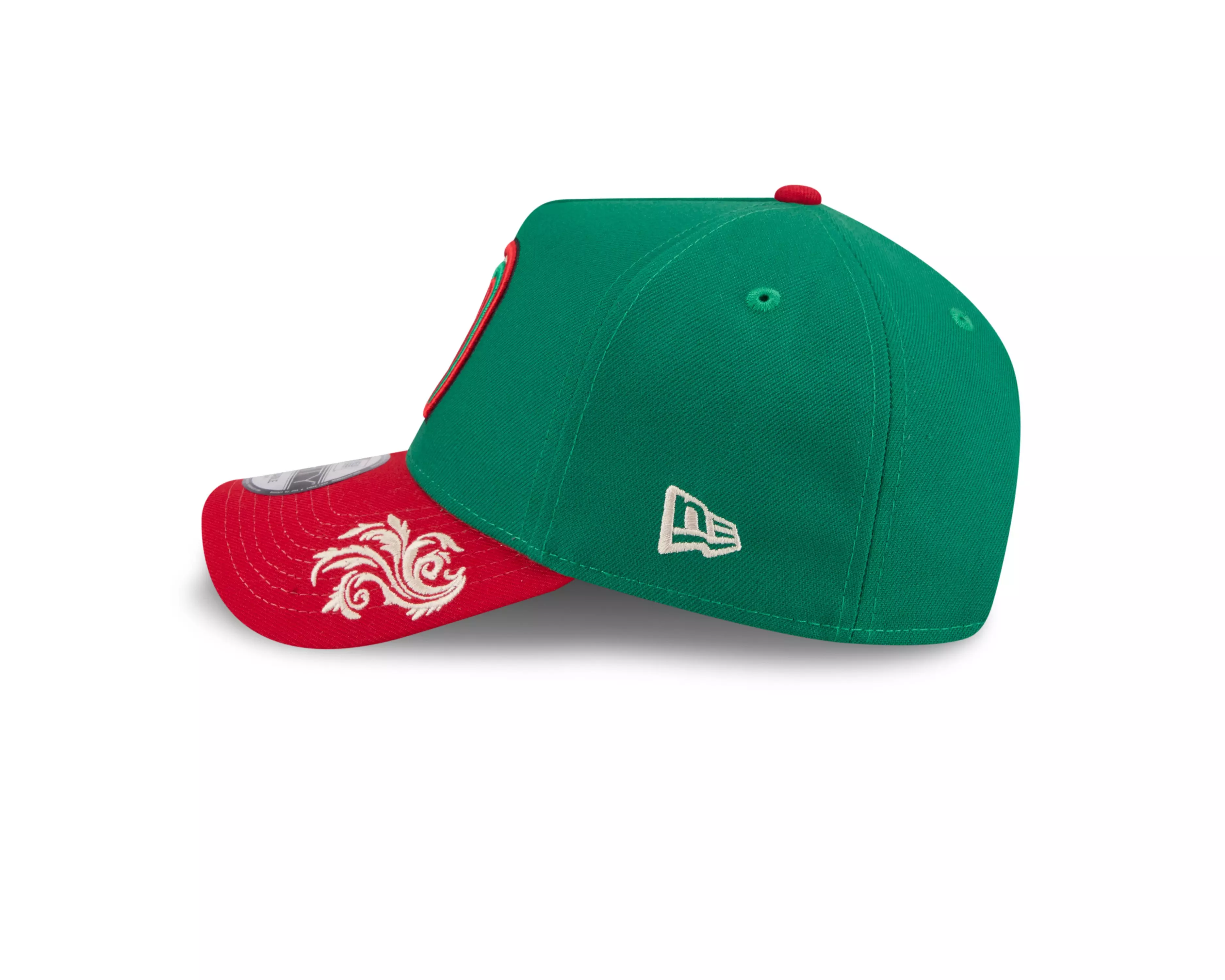 New Era Mexico 9FORTY A-Frame Snapback Hat - Green - GREEN