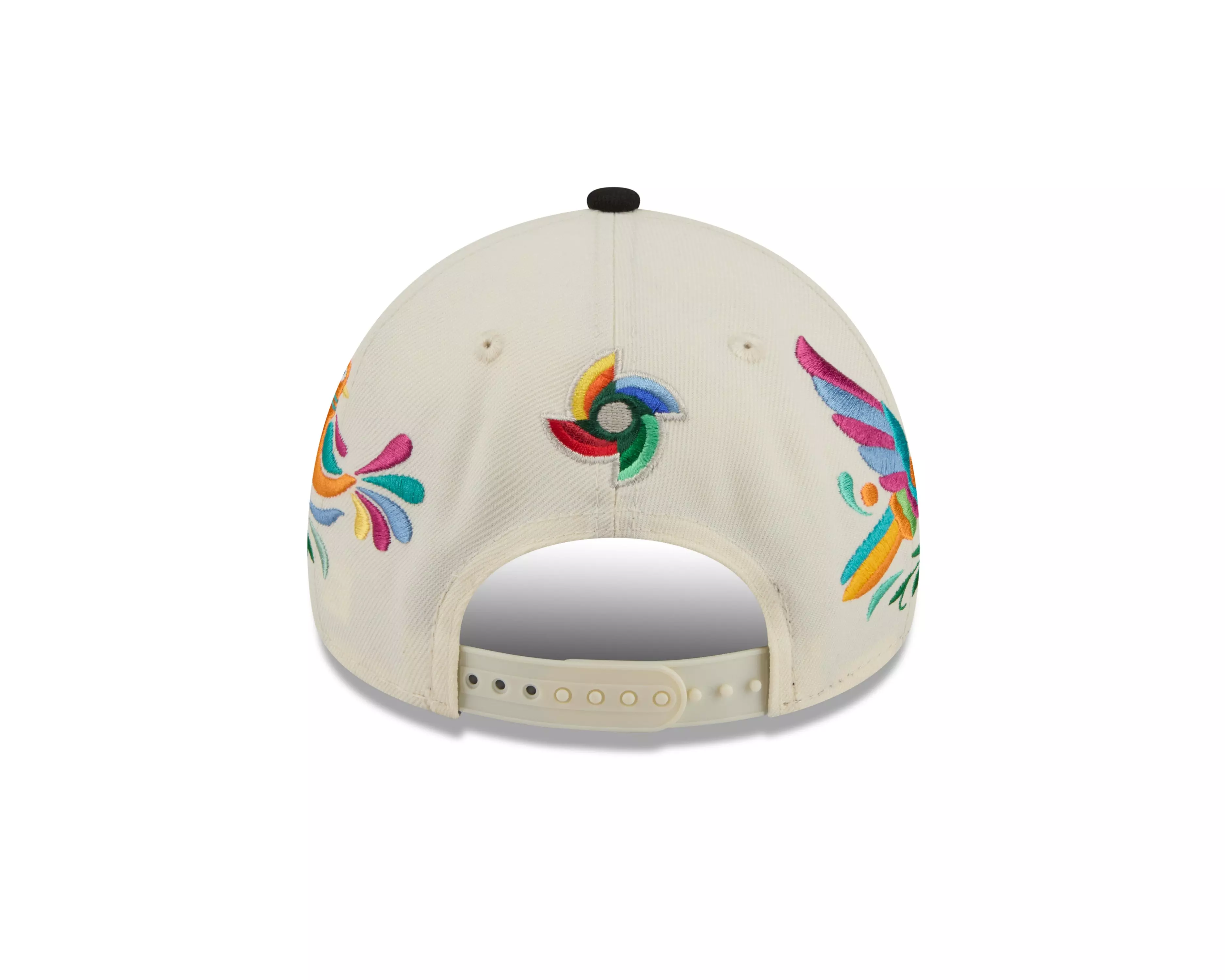 New Era Mexico 9FORTY A-Frame All Over Print Snapback Hat-White - WHITE