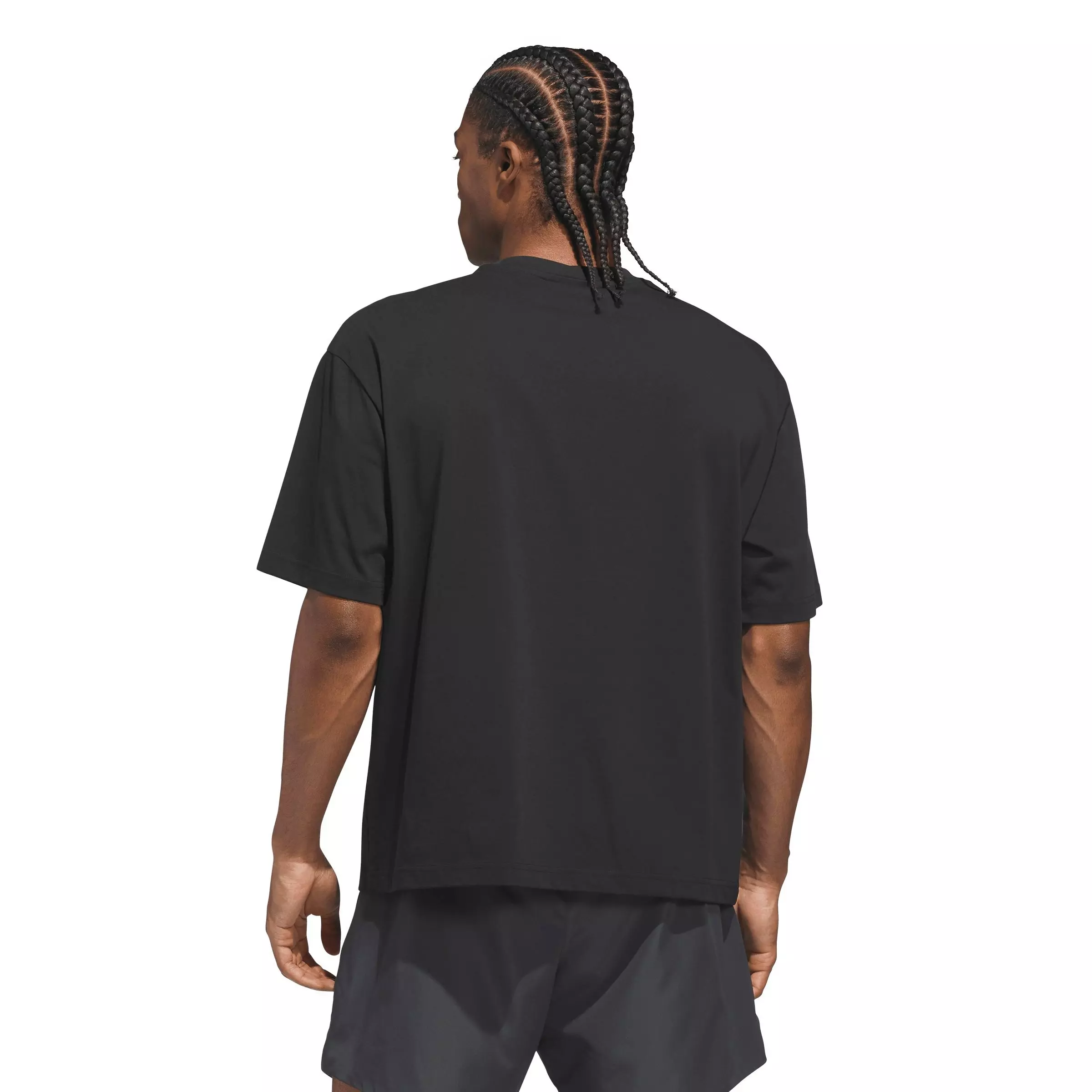 adidas Men's Anthony Edwards In Action Graphic Tee - BLACK
